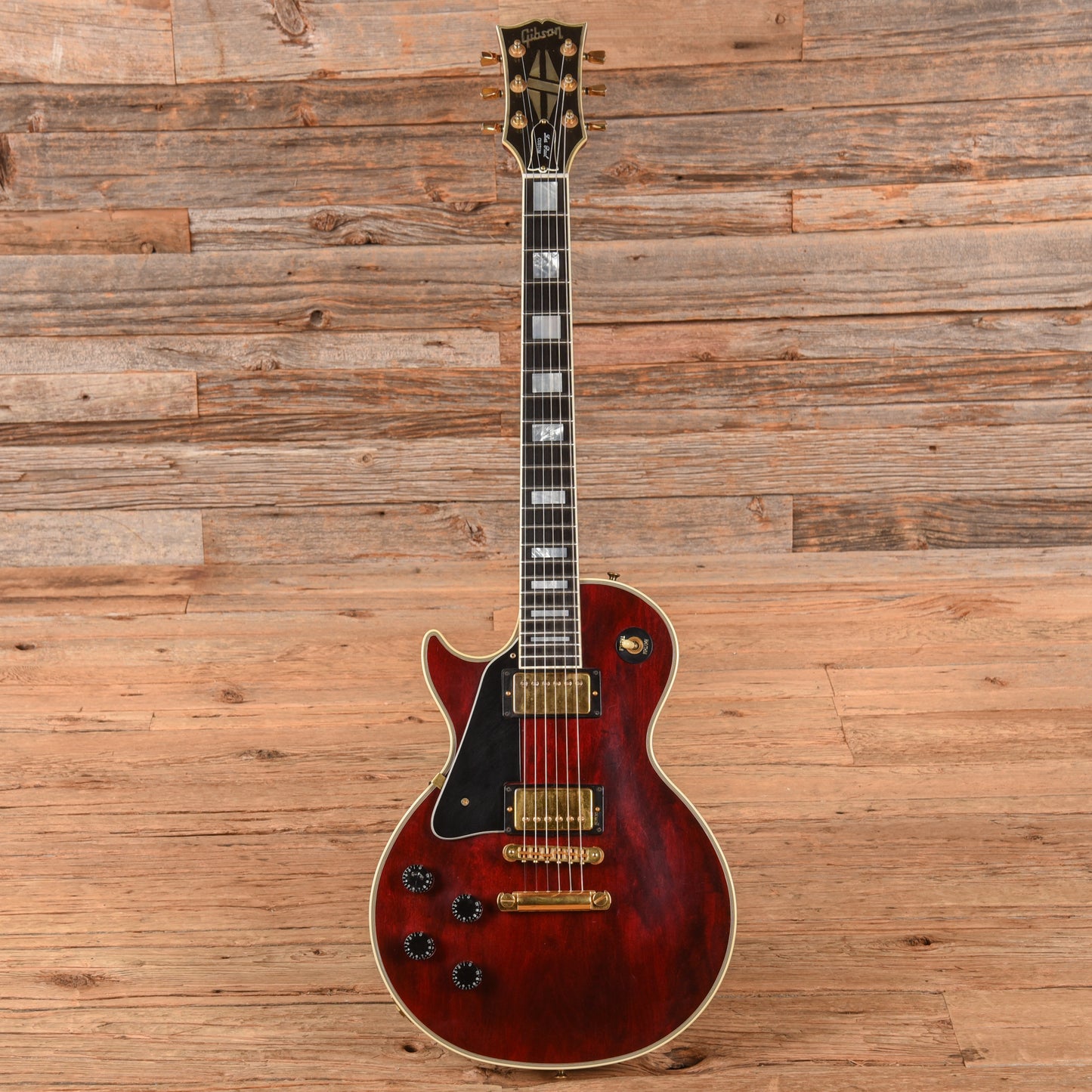 Gibson Les Paul Custom Wine Red 1986 LEFTY Electric Guitars