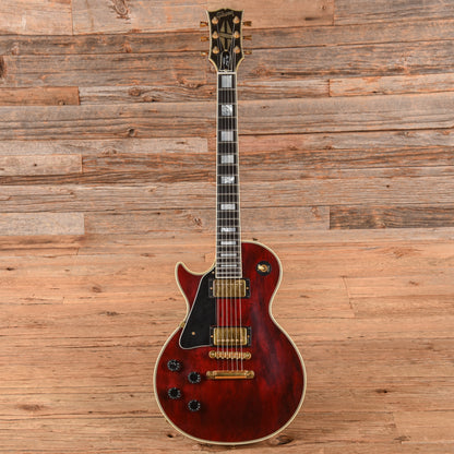 Gibson Les Paul Custom Wine Red 1986 LEFTY Electric Guitars