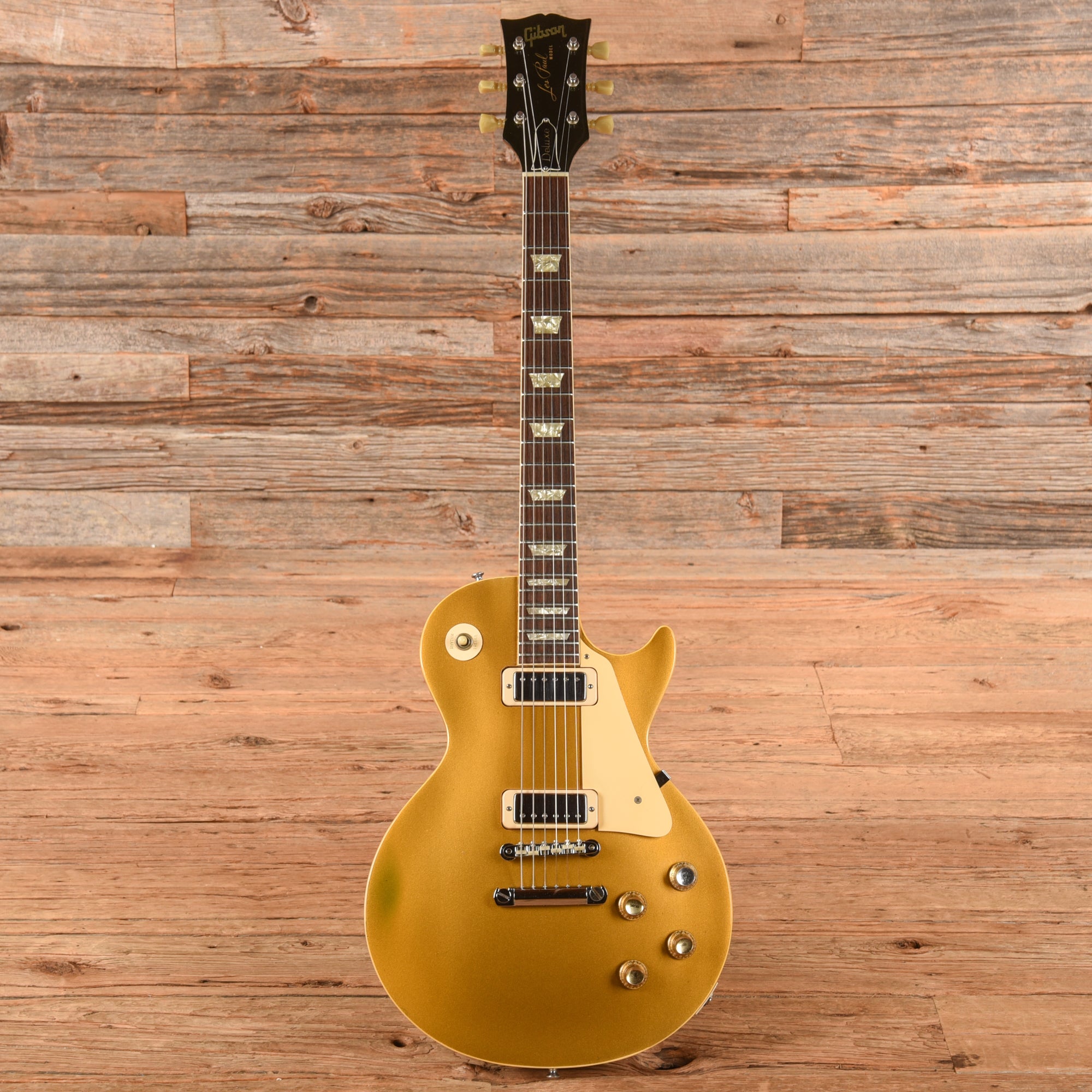 Gibson Les Paul Deluxe Goldtop 1971 Electric Guitars