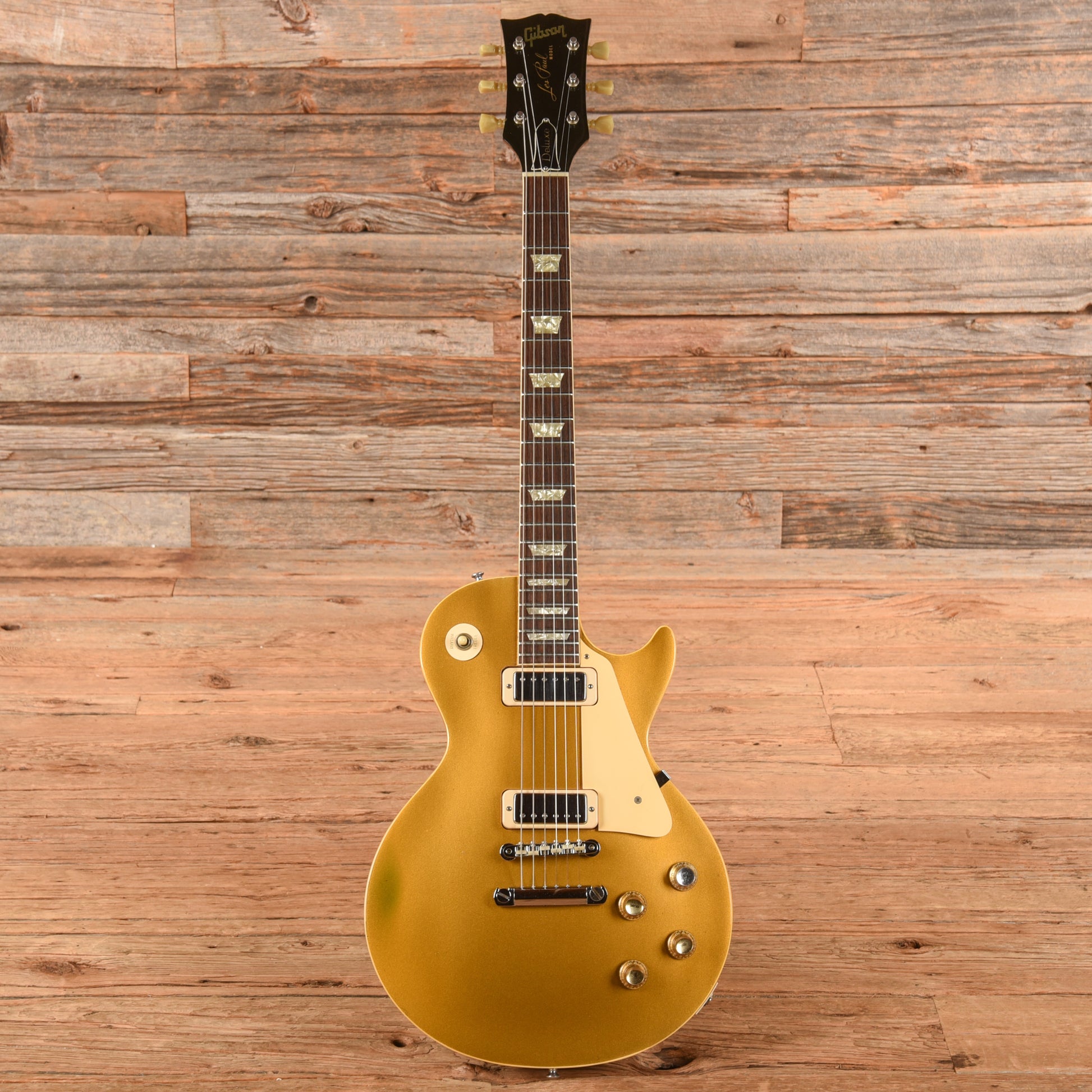 Gibson Les Paul Deluxe Goldtop 1971 Electric Guitars
