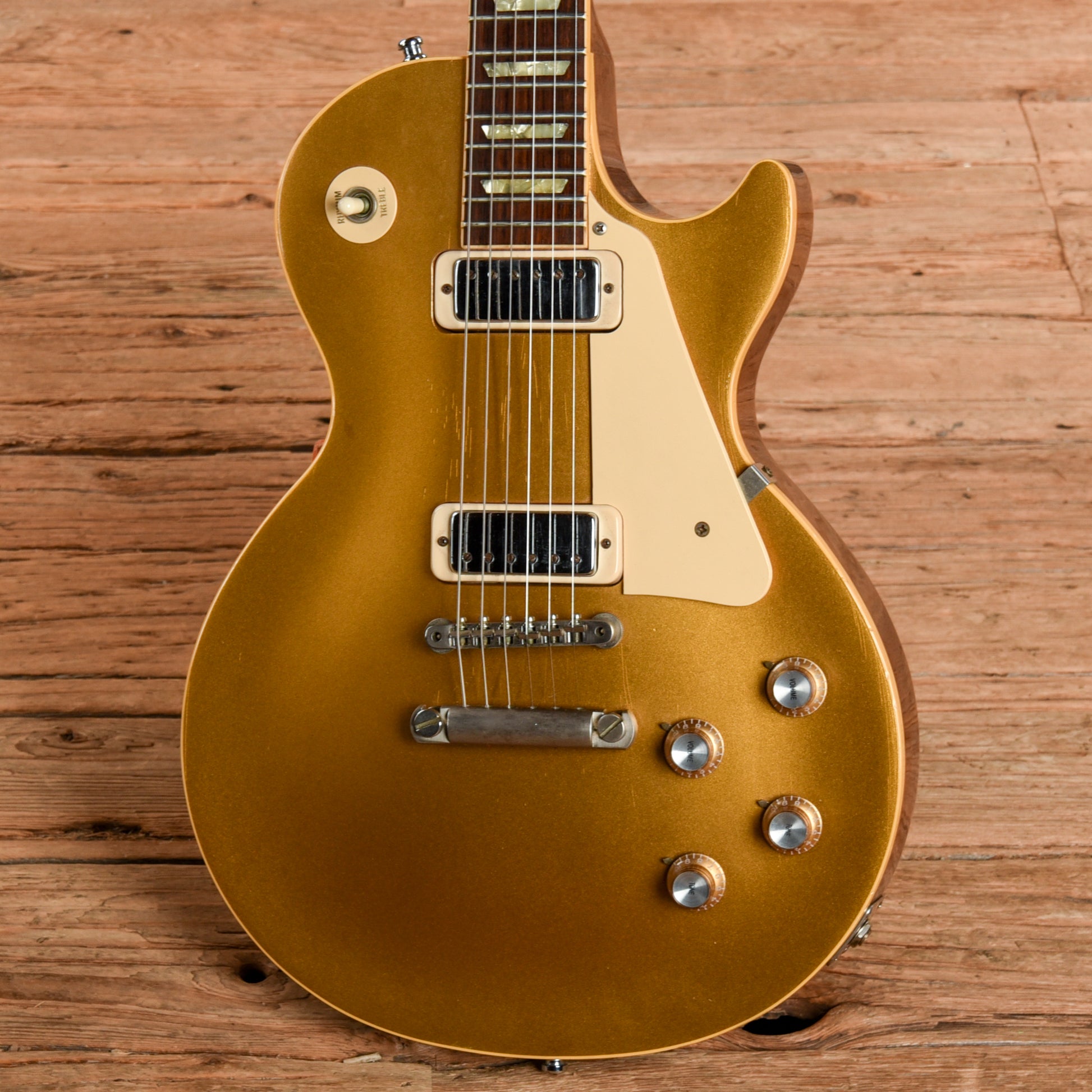 Gibson Les Paul Deluxe Goldtop 1991 Electric Guitars