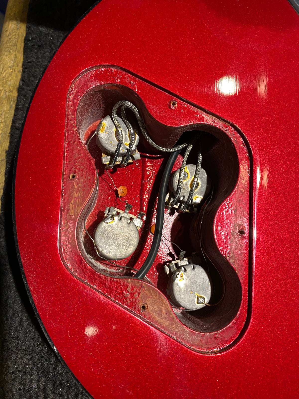 Gibson Les Paul Indian Motorcycle Model w/Display Case Black Electric Guitars