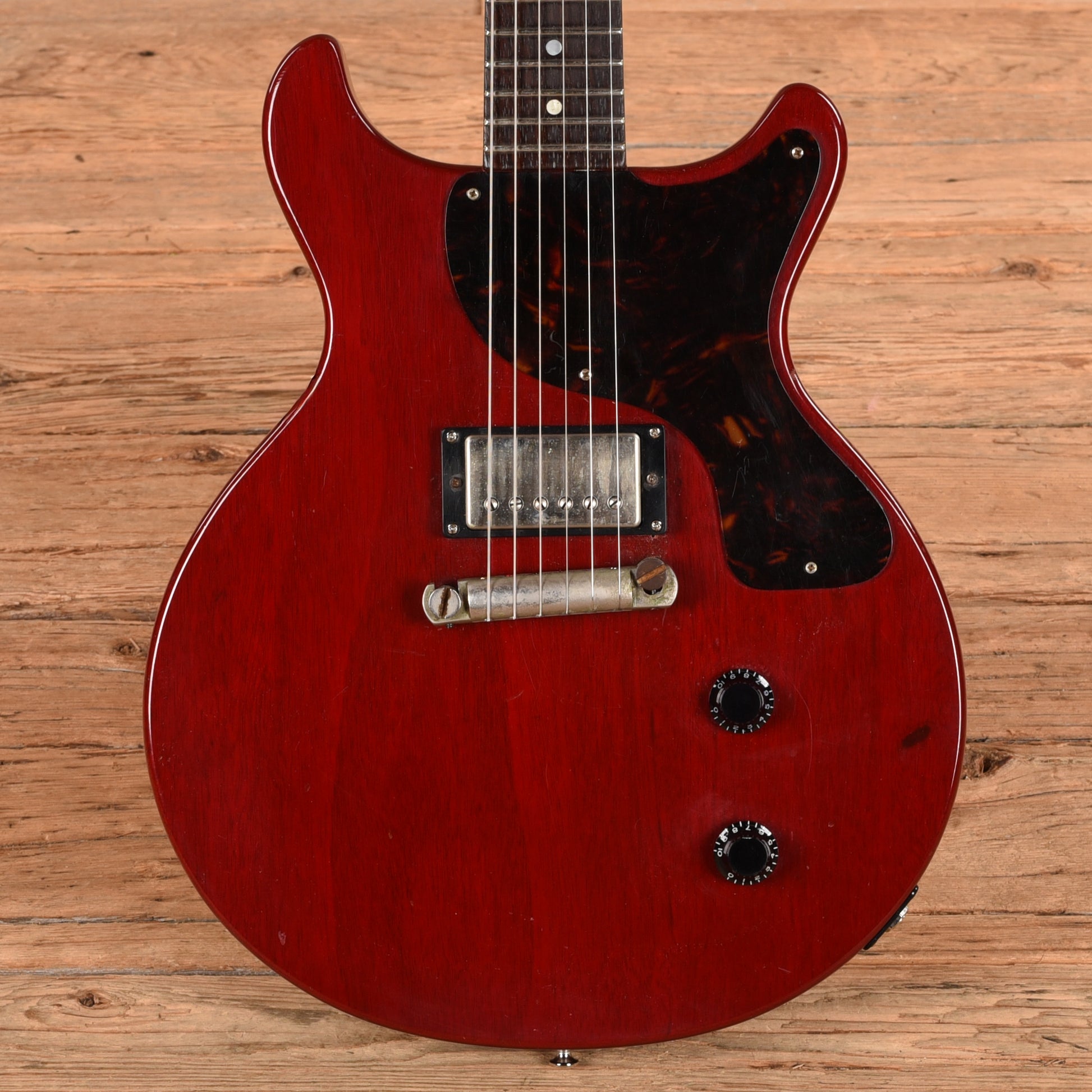Gibson Les Paul Junior w/ Humbucker Refin Red 1958 Electric Guitars