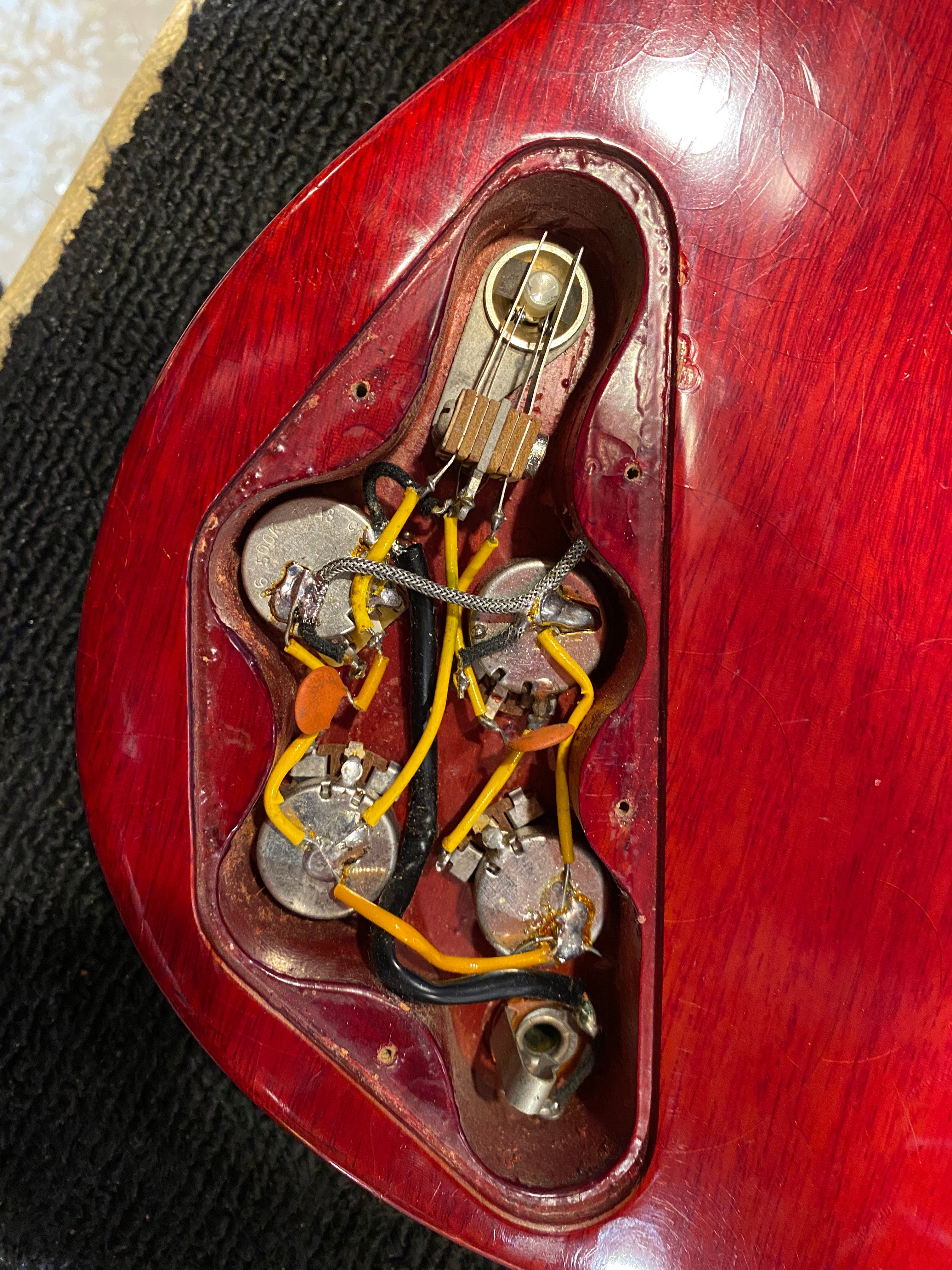 Gibson Les Paul (SG) Standard Cherry 1962 Electric Guitars