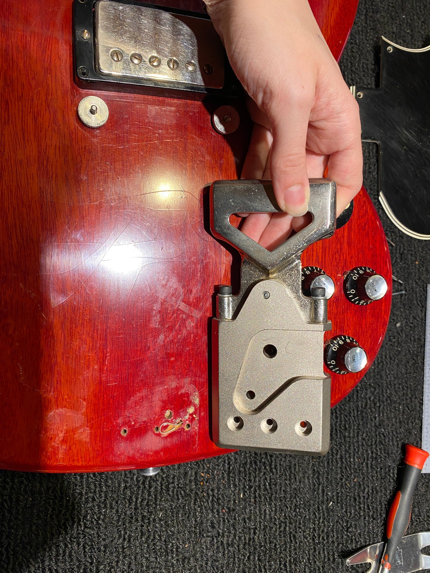 Gibson Les Paul (SG) Standard Cherry 1962 Electric Guitars