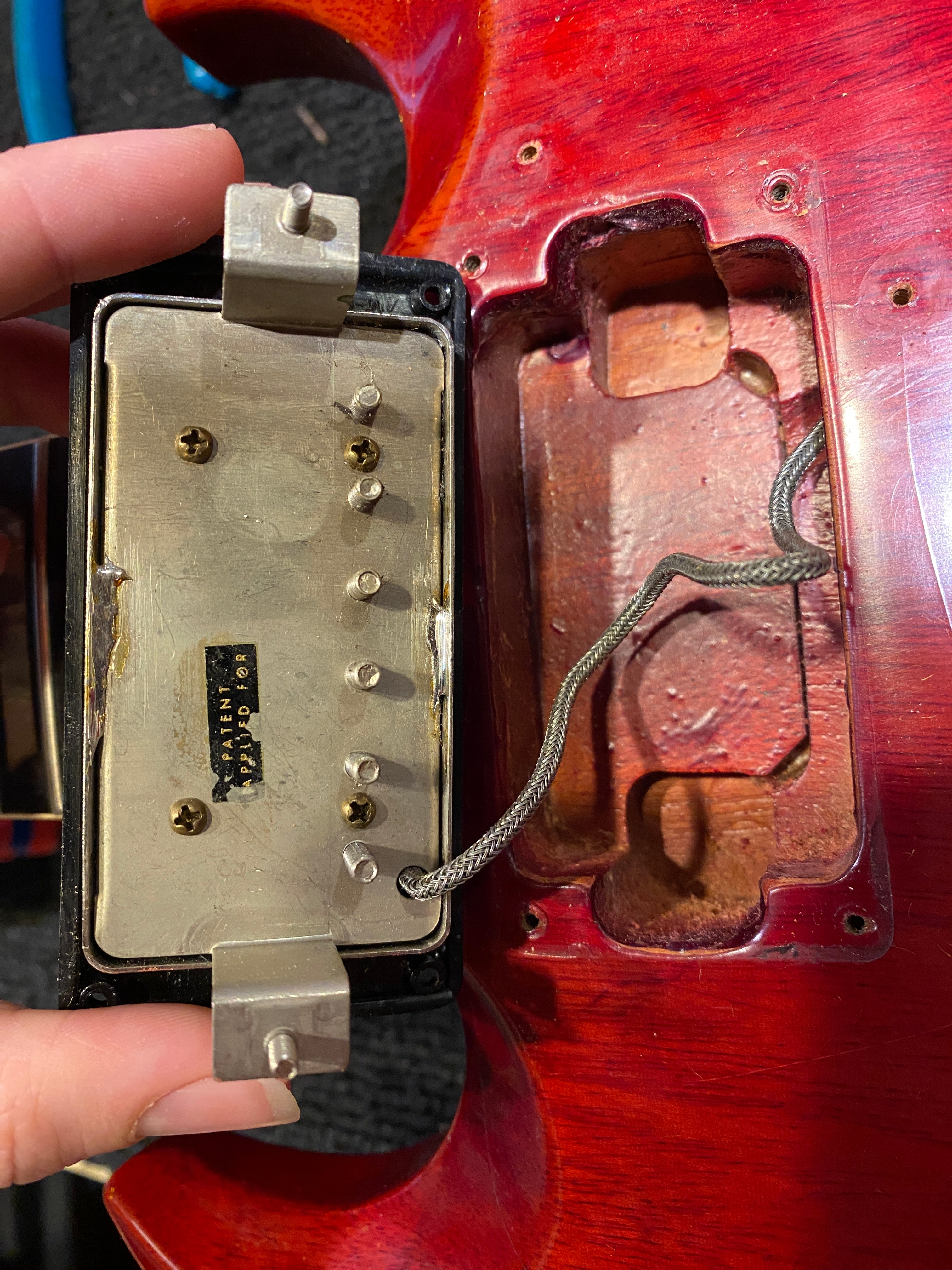 Gibson Les Paul (SG) Standard Cherry 1962 Electric Guitars