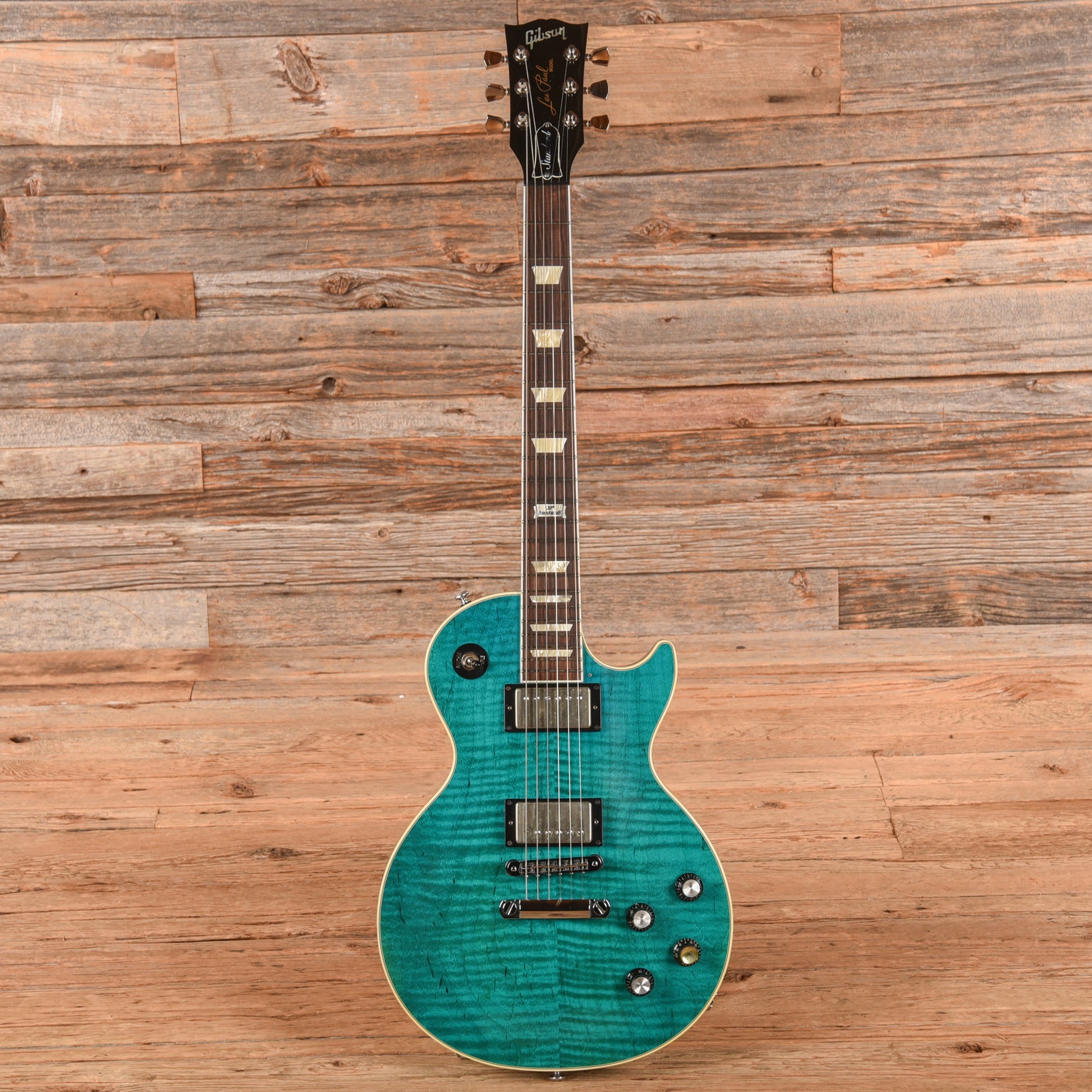 Gibson Les Paul Signature Caribbean Blue 2014 Electric Guitars
