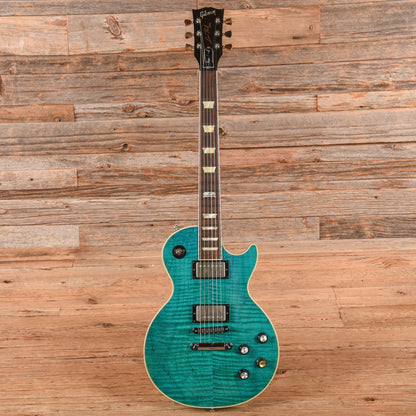 Gibson Les Paul Signature Caribbean Blue 2014 Electric Guitars