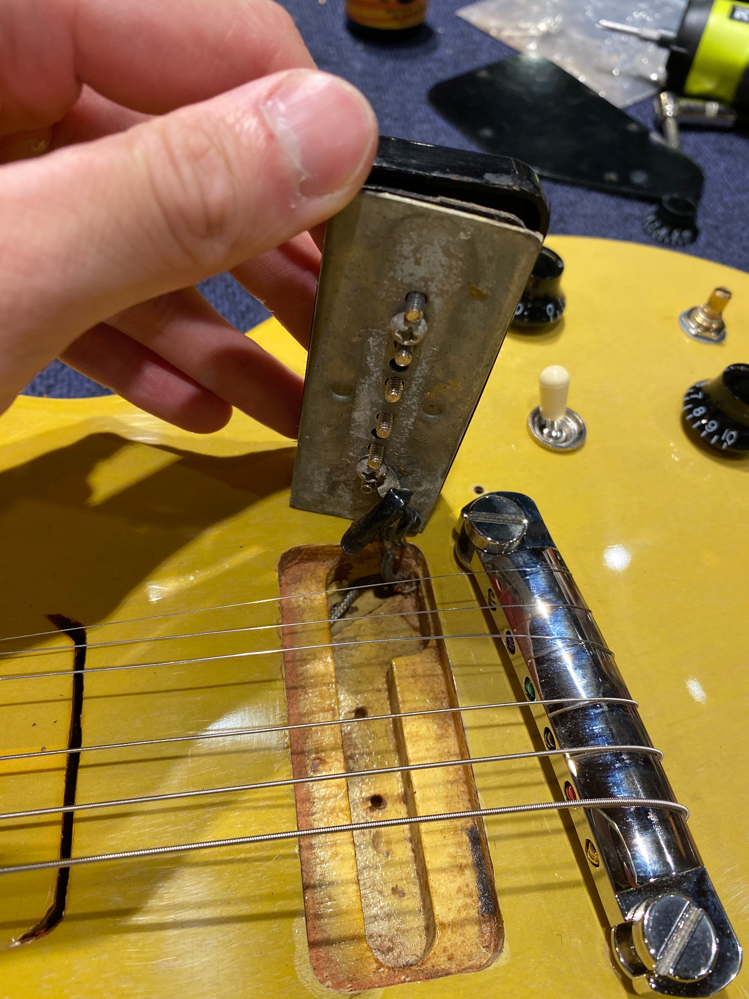 Gibson Les Paul Special TV Yellow Refin 1959 Electric Guitars