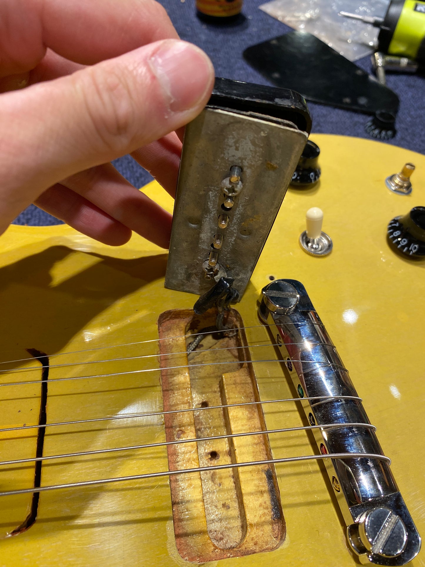 Gibson Les Paul Special TV Yellow Refin 1959 Electric Guitars