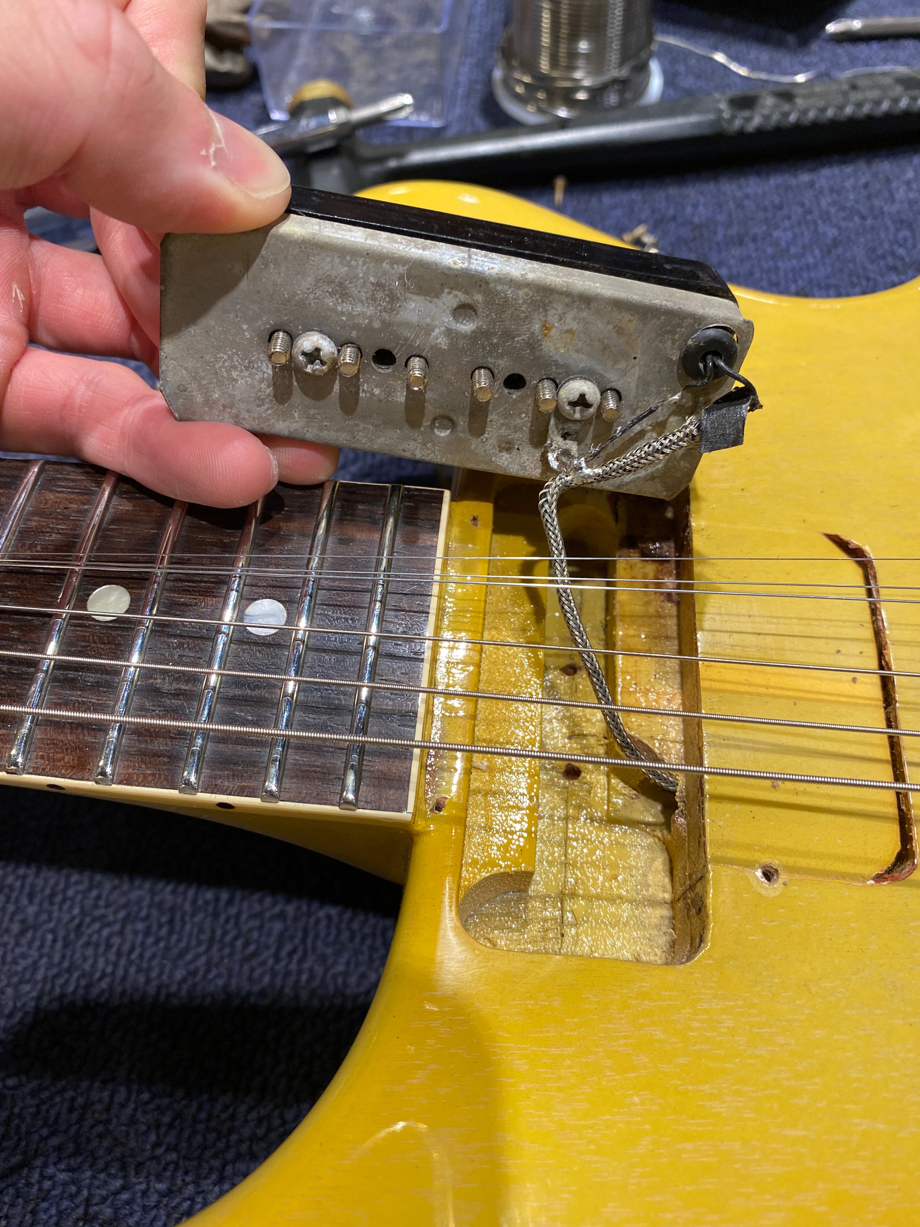 Gibson Les Paul Special TV Yellow Refin 1959 Electric Guitars