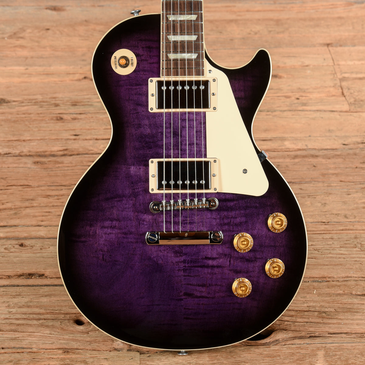Gibson Les Paul Standard 50s Dark Purple Burst 2024 Electric Guitars