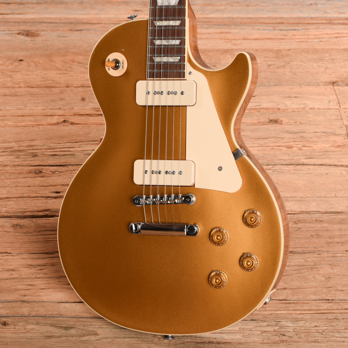 Gibson Les Paul Standard '50s P90 Goldtop 2023 Electric Guitars