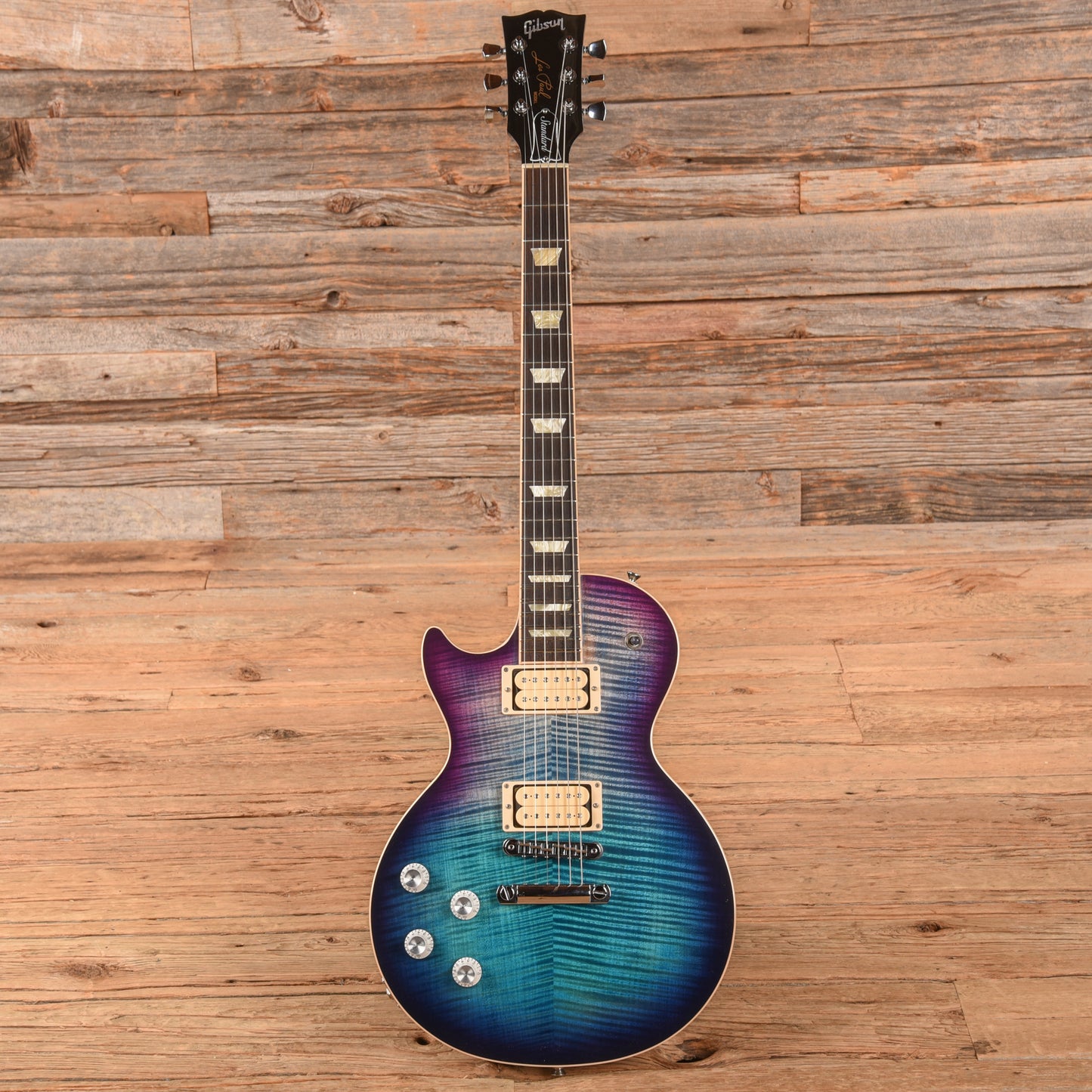Gibson Les Paul Standard 60's Blueberry Burst 2019 LEFTY Electric Guitars