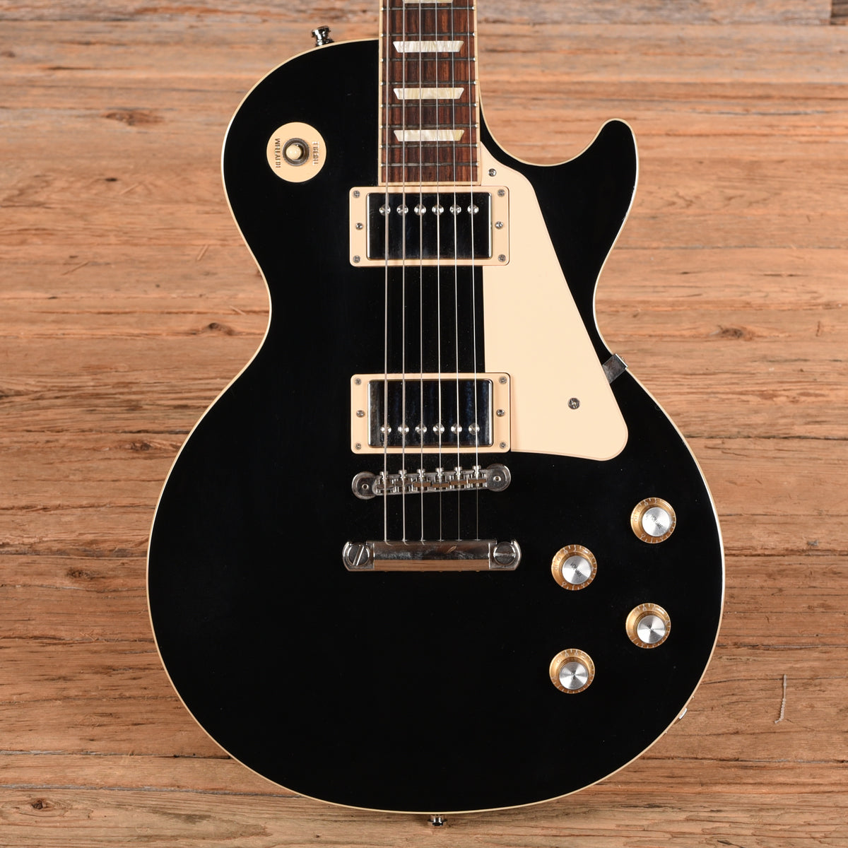 Gibson Les Paul Standard 60s Plain Top Ebony 2021 Electric Guitars