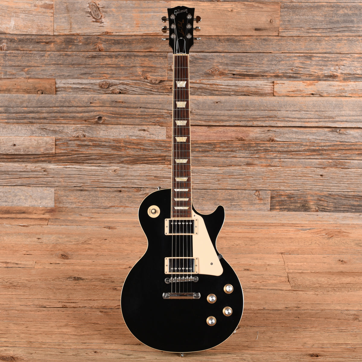 Gibson Les Paul Standard 60s Plain Top Ebony 2021 Electric Guitars