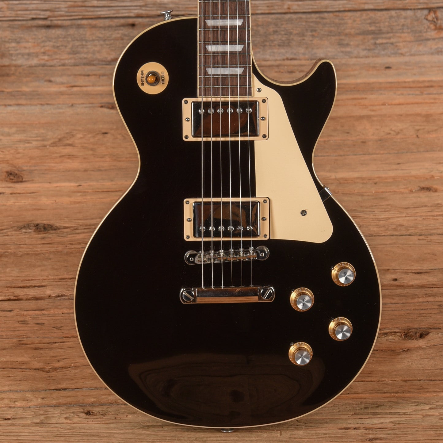 Gibson Les Paul Standard '60s Plain Top Ebony 2023 Electric Guitars