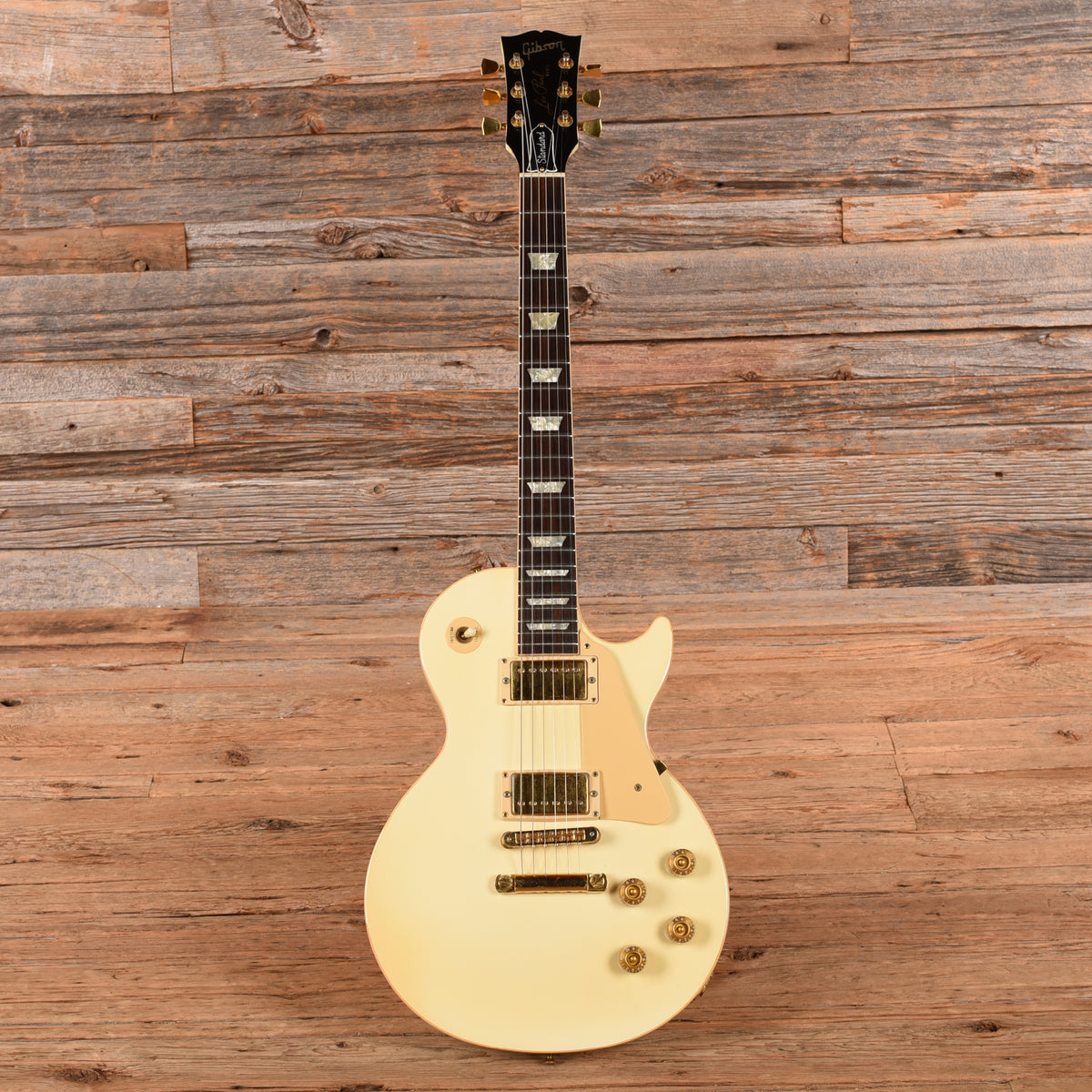 Gibson Les Paul Standard Alpine White 1989 Electric Guitars