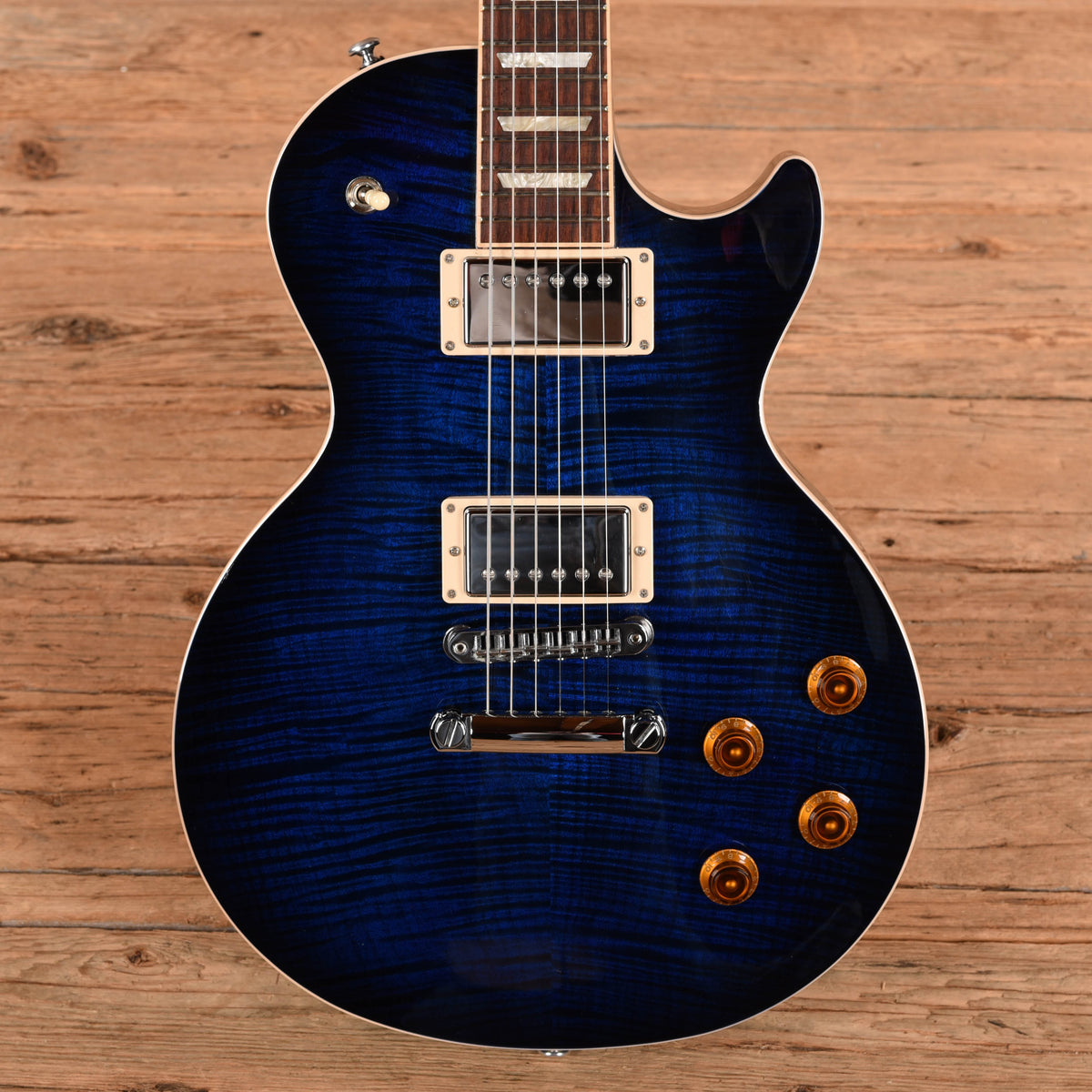 Gibson Les Paul Standard Blue 2018 Electric Guitars