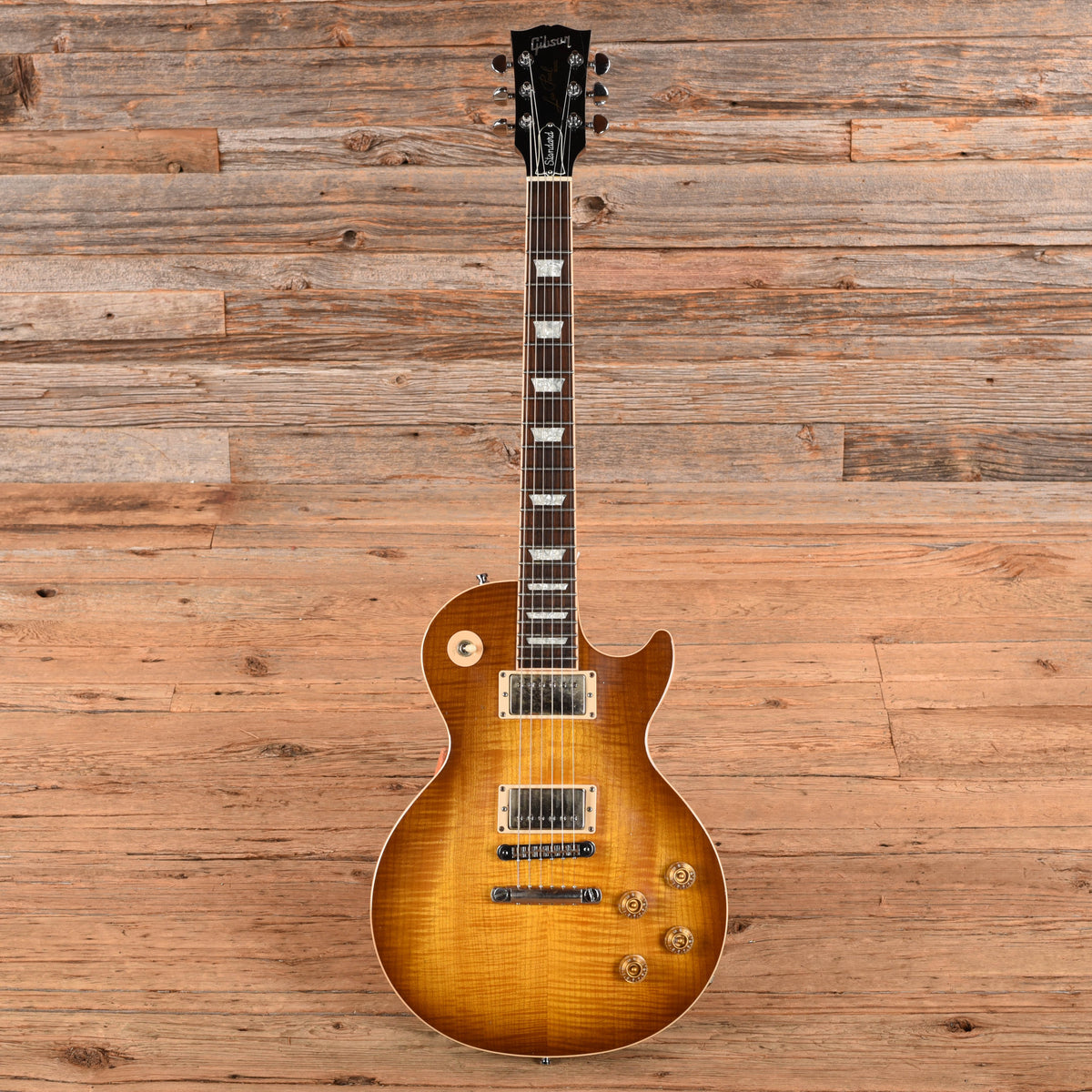 Gibson Les Paul Standard Lemon Burst 2001 Electric Guitars