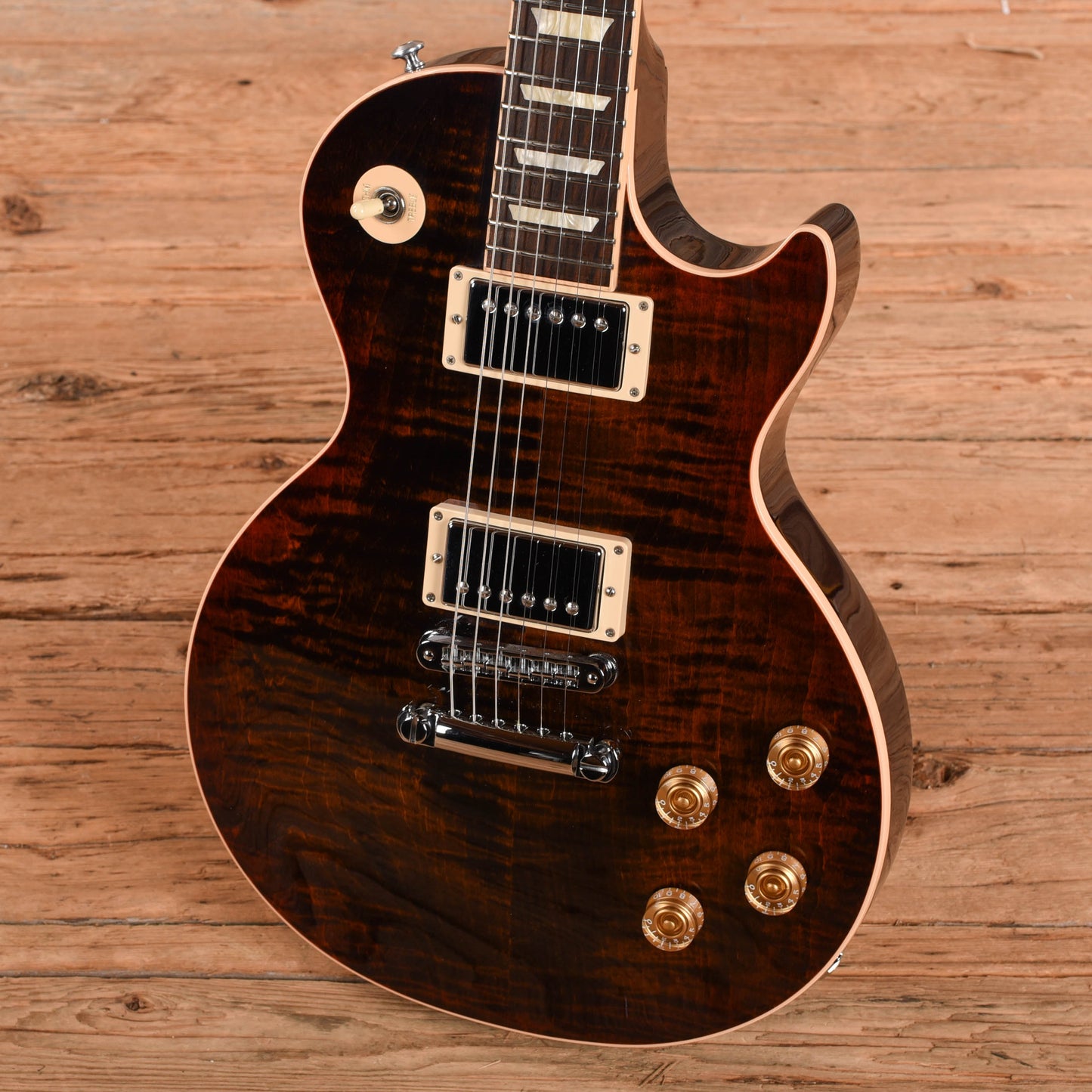 Gibson Les Paul Standard Premium Plus Root Beer 2014 Electric Guitars