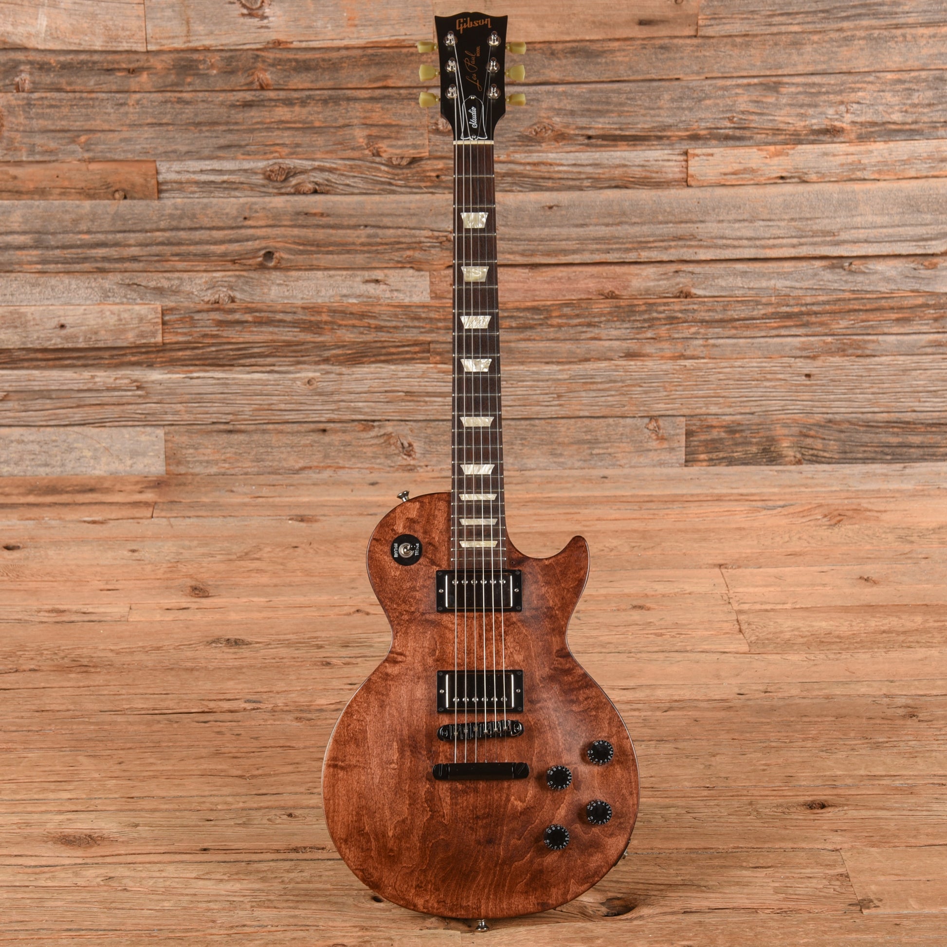 Gibson Les Paul Studio Faded T Worn Brown 2016 Electric Guitars