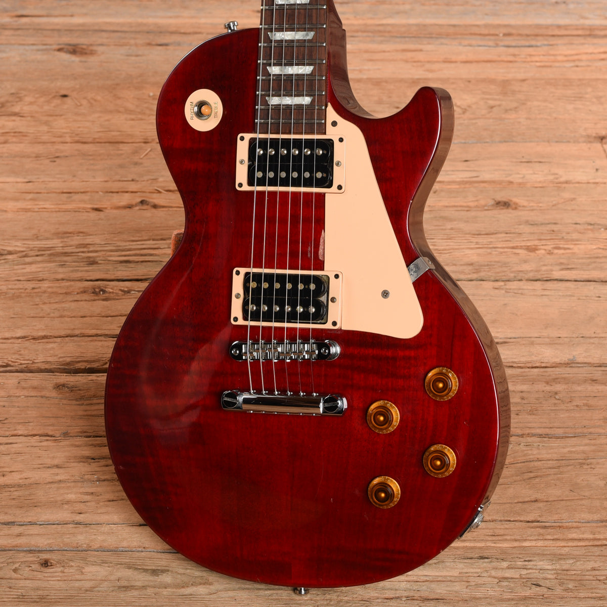Gibson Les Paul Studio Transparent Red 2004 Electric Guitars