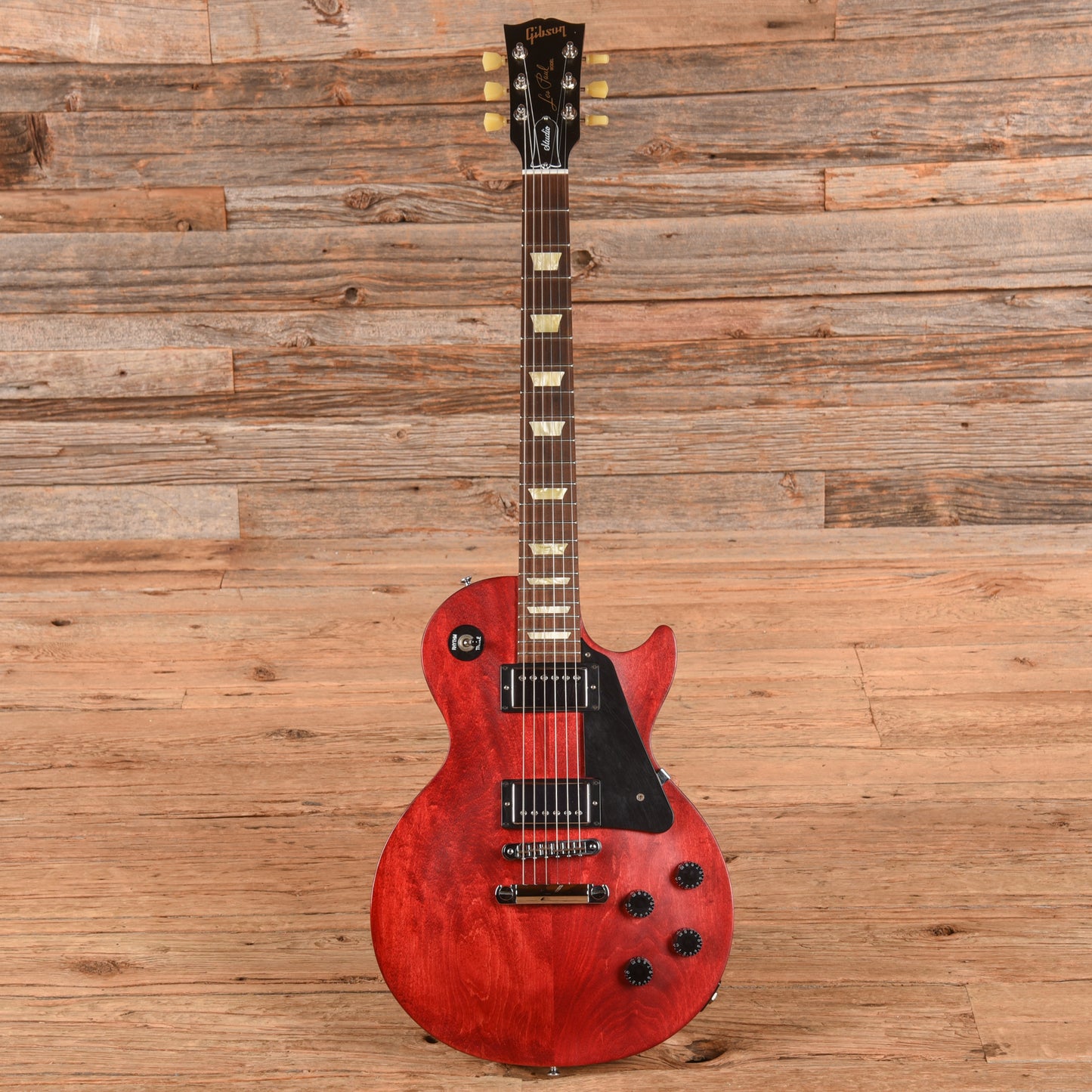Gibson Les Paul Studio Worn Cherry 2011 Electric Guitars