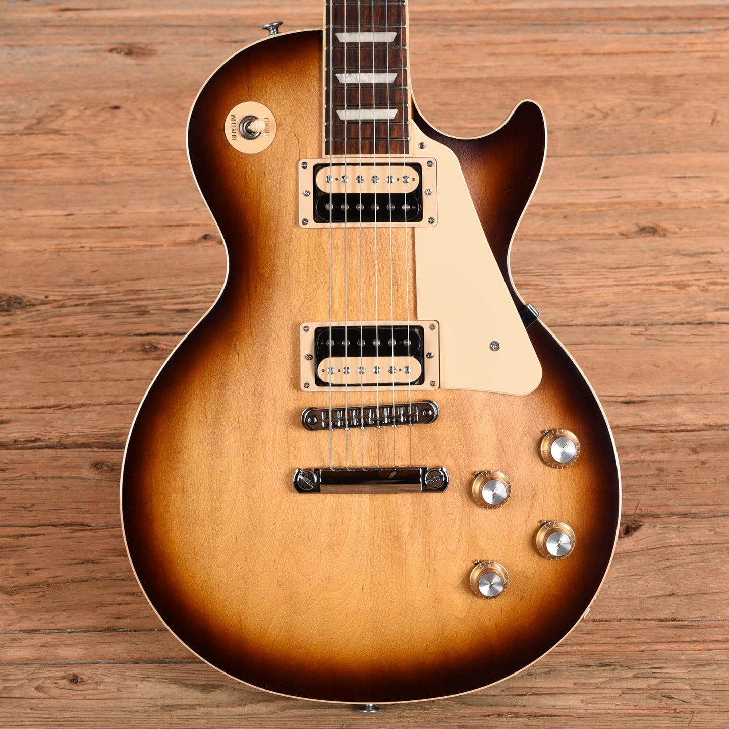 Gibson Les Paul Traditional Pro V Satin Desert Burst 2022 Electric Guitars