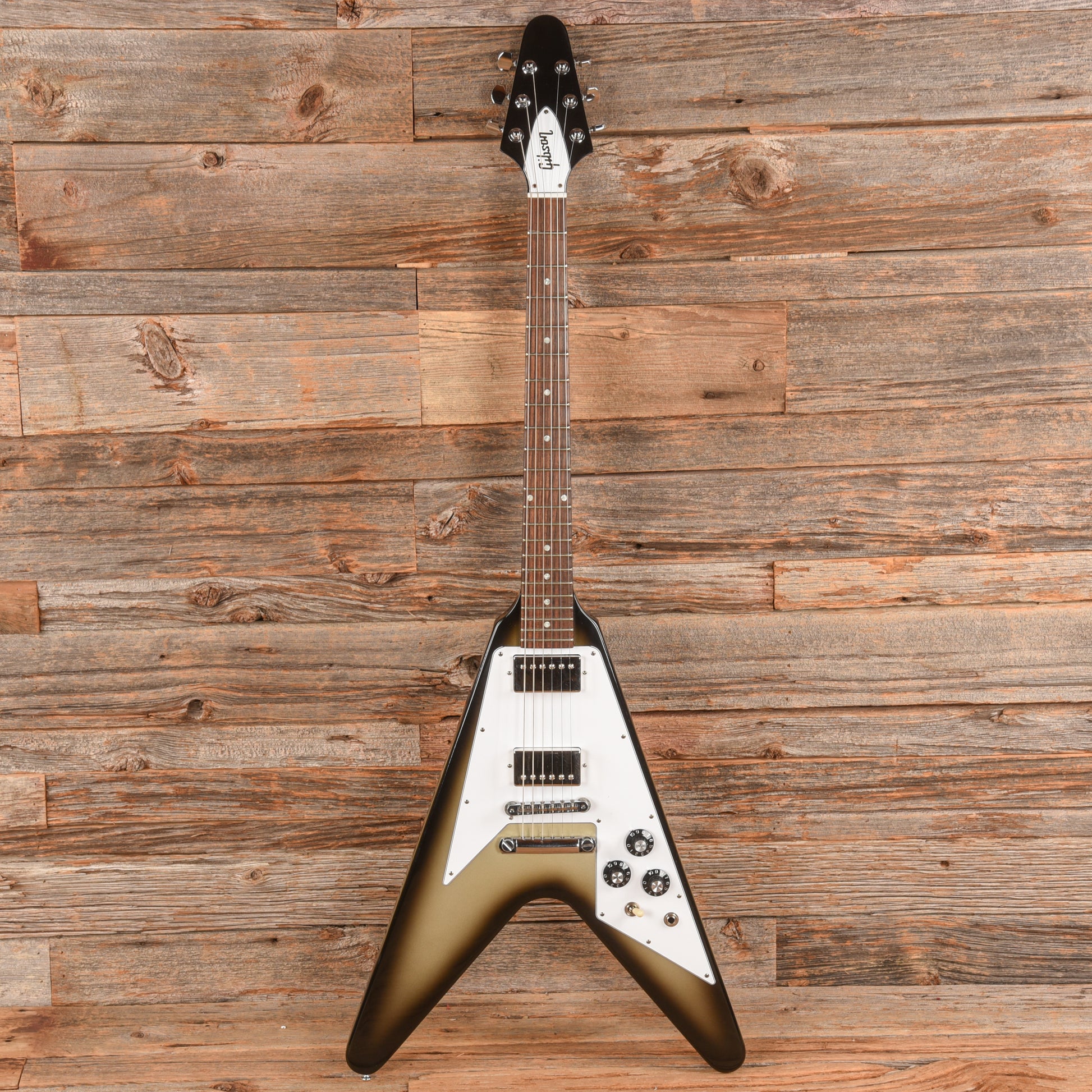 Gibson Limited Run '70s Flying V Silverburst 2023 Electric Guitars