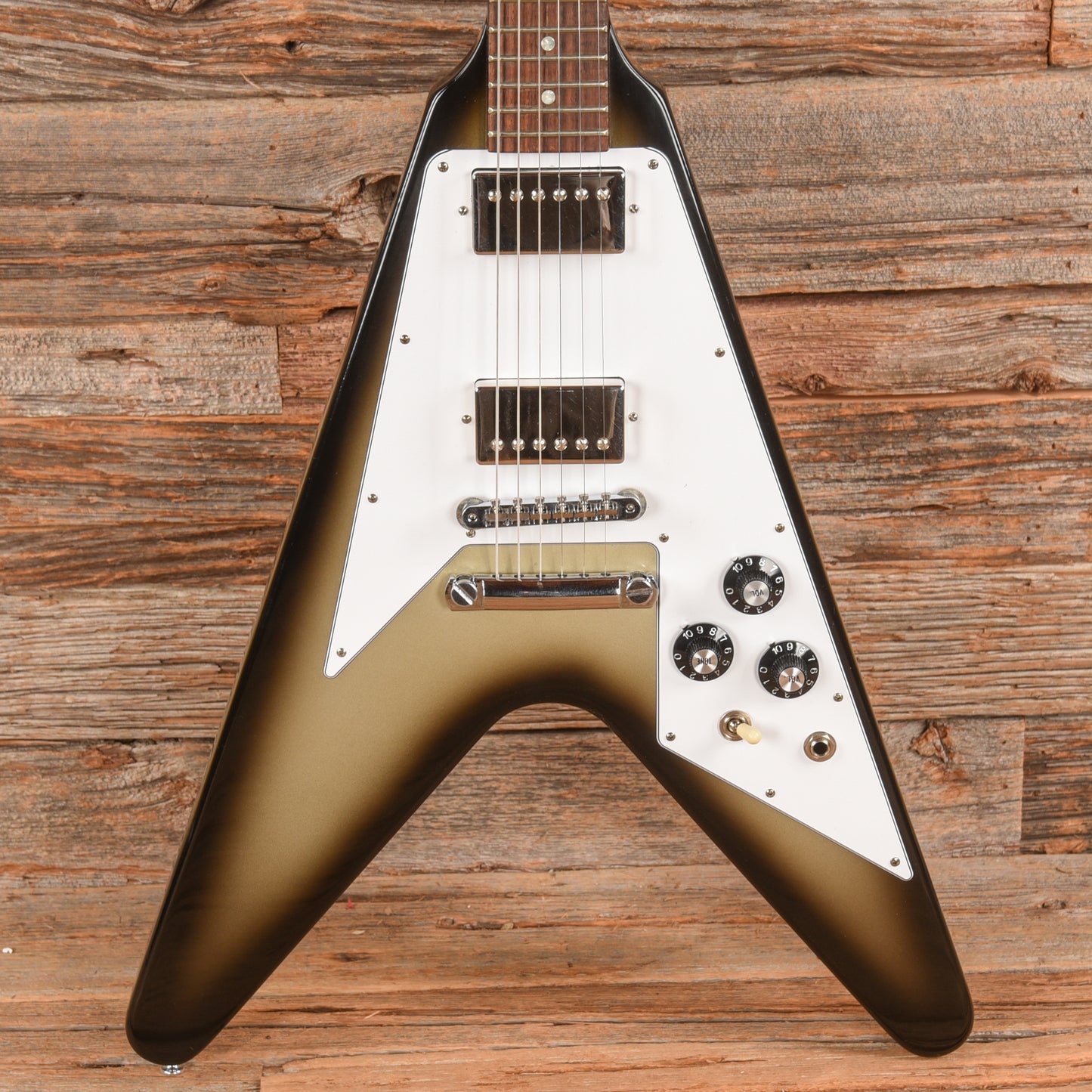 Gibson Limited Run '70s Flying V Silverburst 2023 Electric Guitars