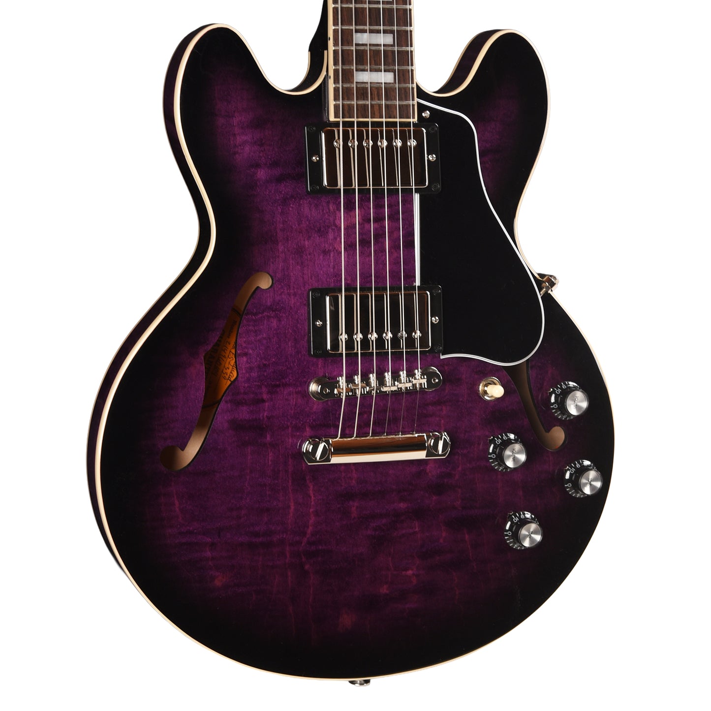 Gibson Modern ES-339 Figured Dark Purple Burst Electric Guitars