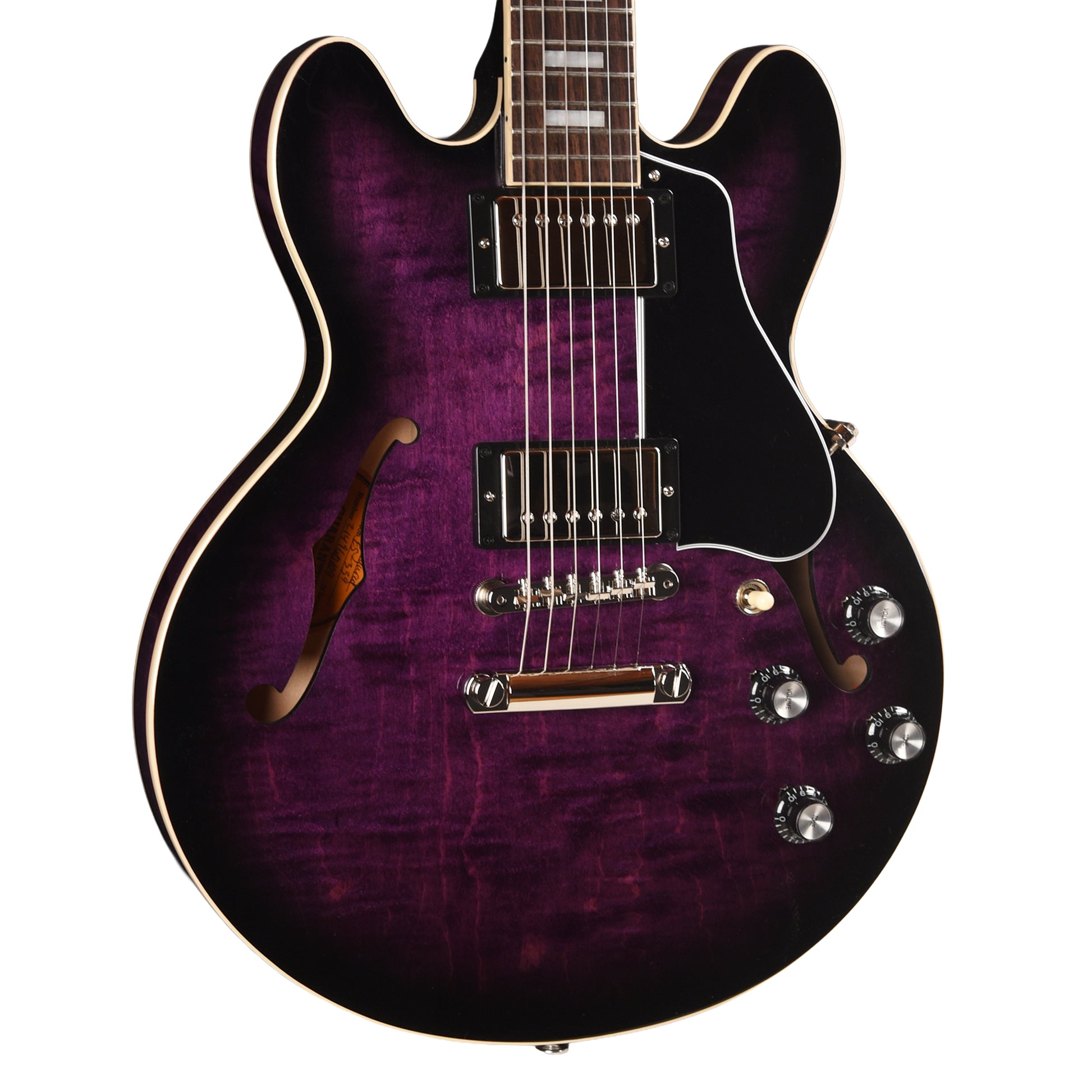 Gibson Modern ES-339 Figured Dark Purple Burst Electric Guitars