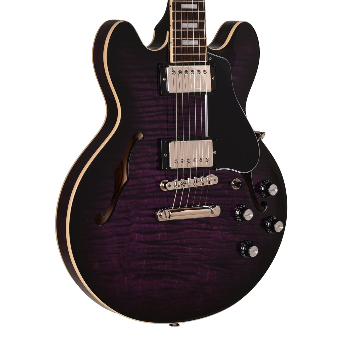 Gibson Modern ES-339 Figured Dark Purple Burst Electric Guitars