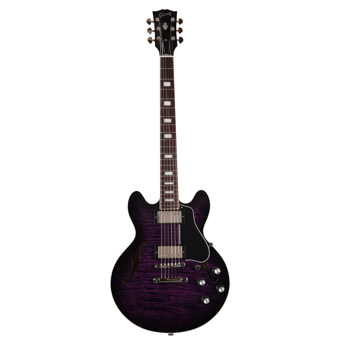 Gibson Modern ES-339 Figured Dark Purple Burst Electric Guitars
