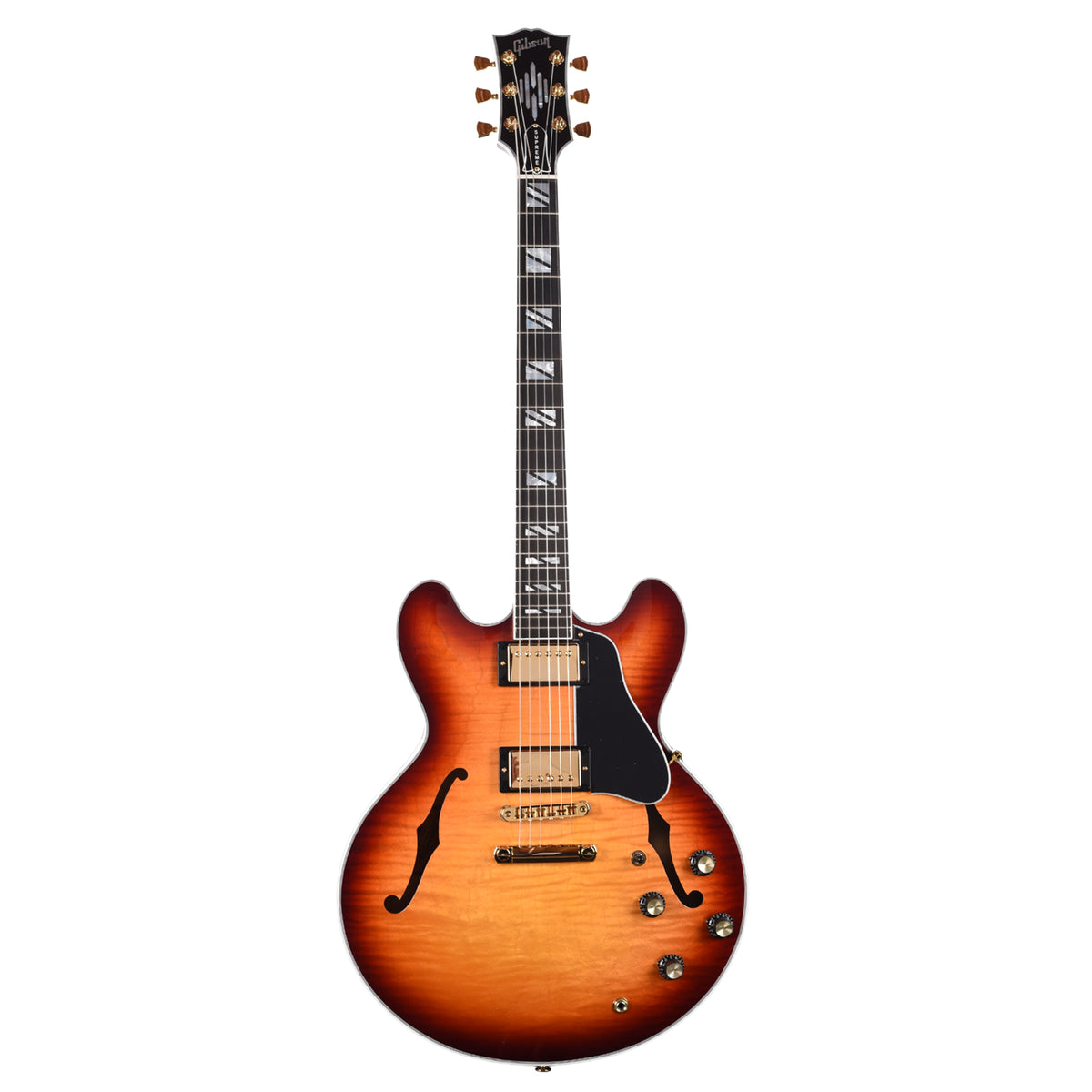 Gibson Modern ES Supreme AAA Maple Bourbon Burst Electric Guitars