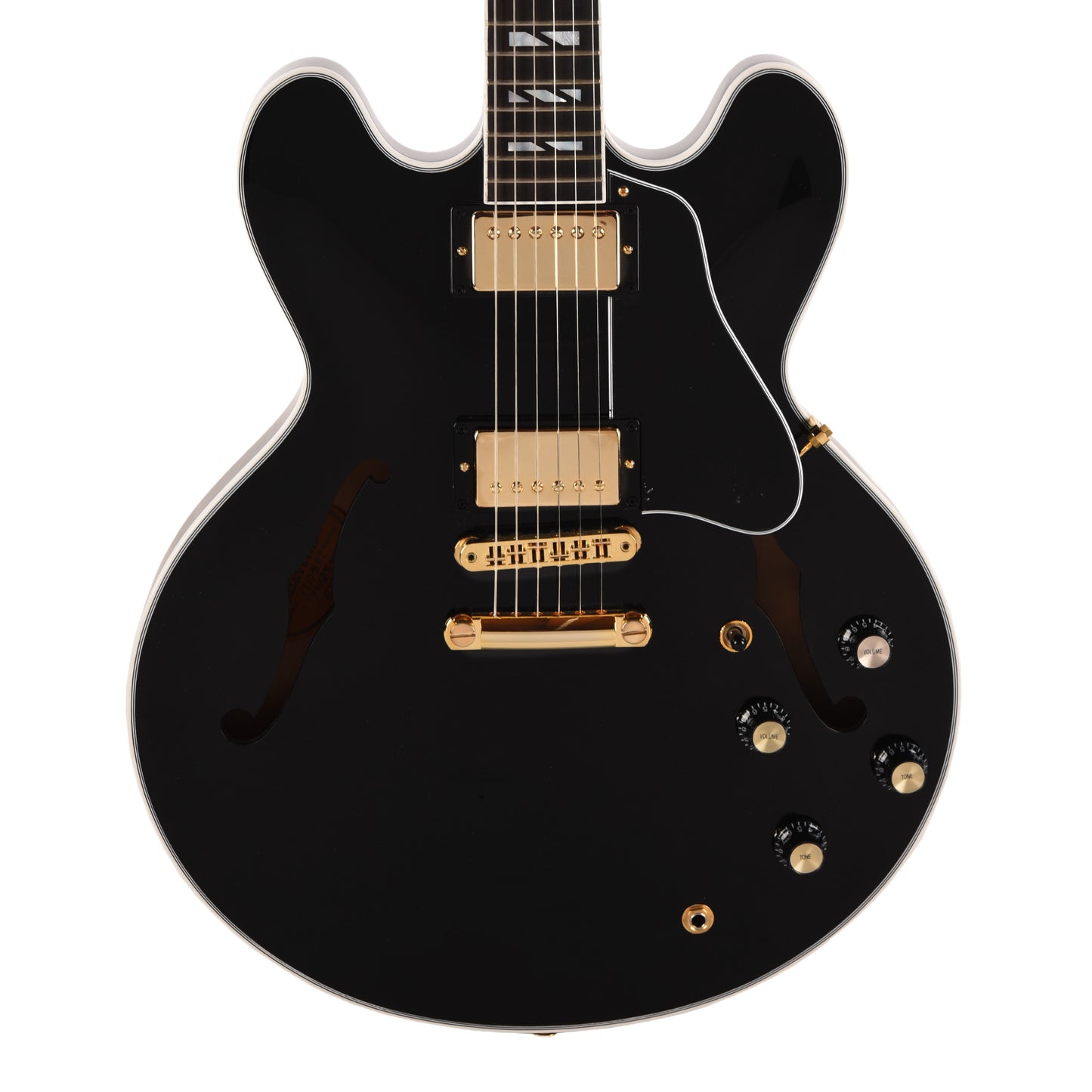Gibson Modern ES Supreme Ebony Electric Guitars