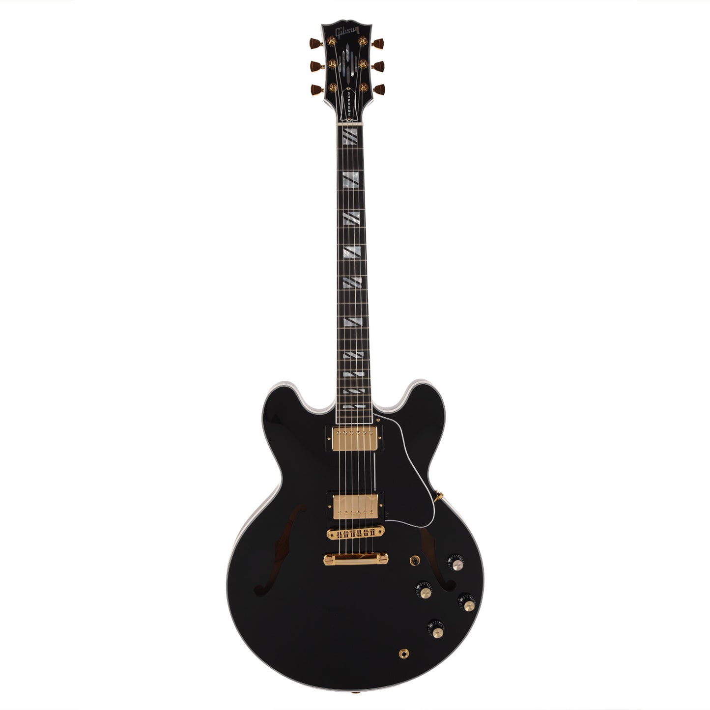 Gibson Modern ES Supreme Ebony Electric Guitars