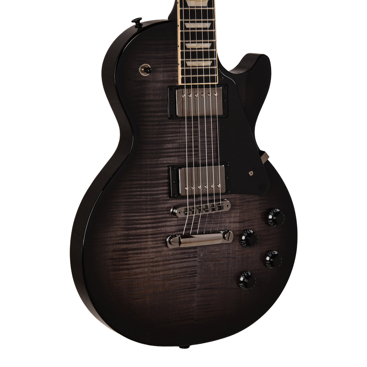 Gibson Modern Les Paul Studio Session Translucent Ebony Burst Electric Guitars