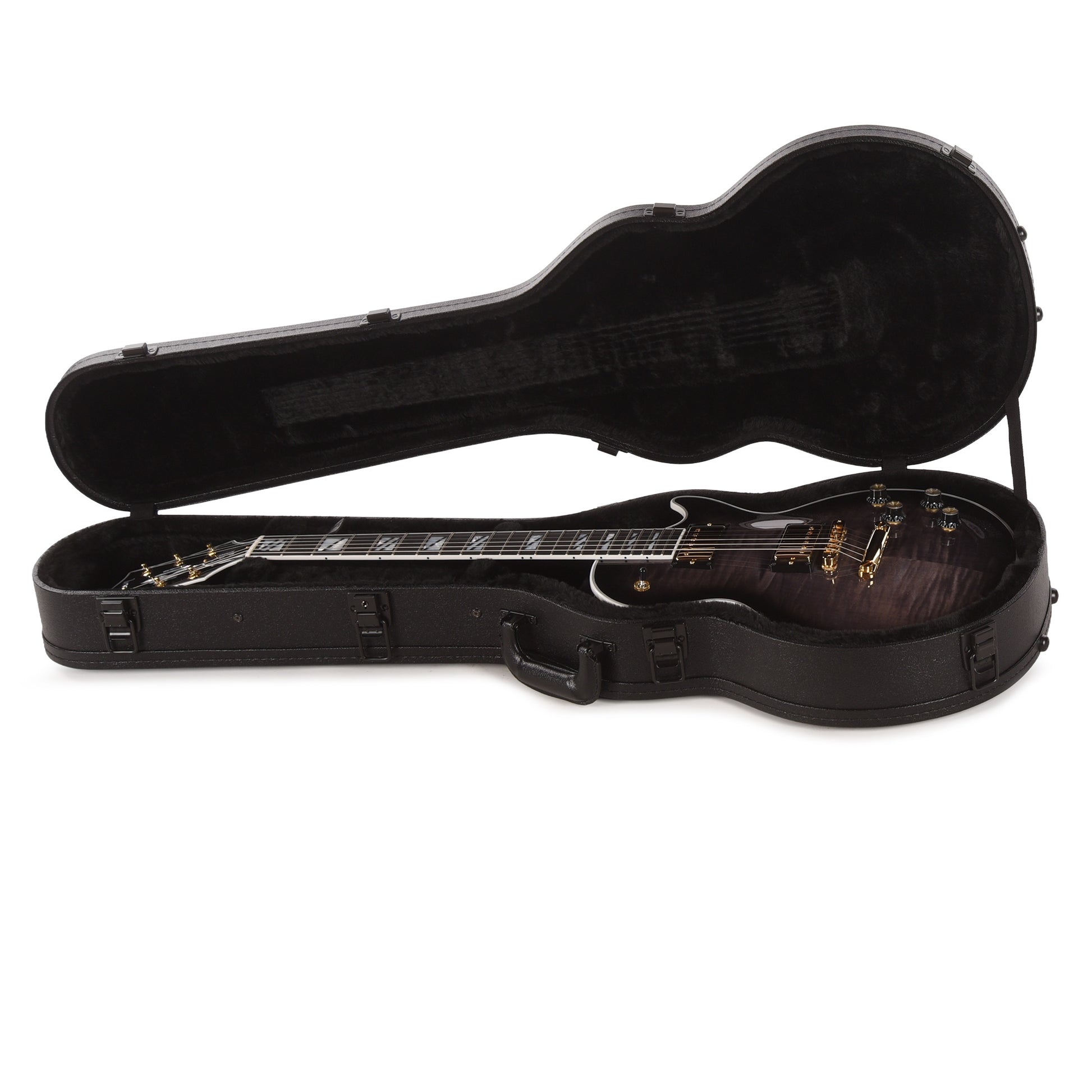 Gibson Modern LP Supreme Transparent Ebony Burst Electric Guitars