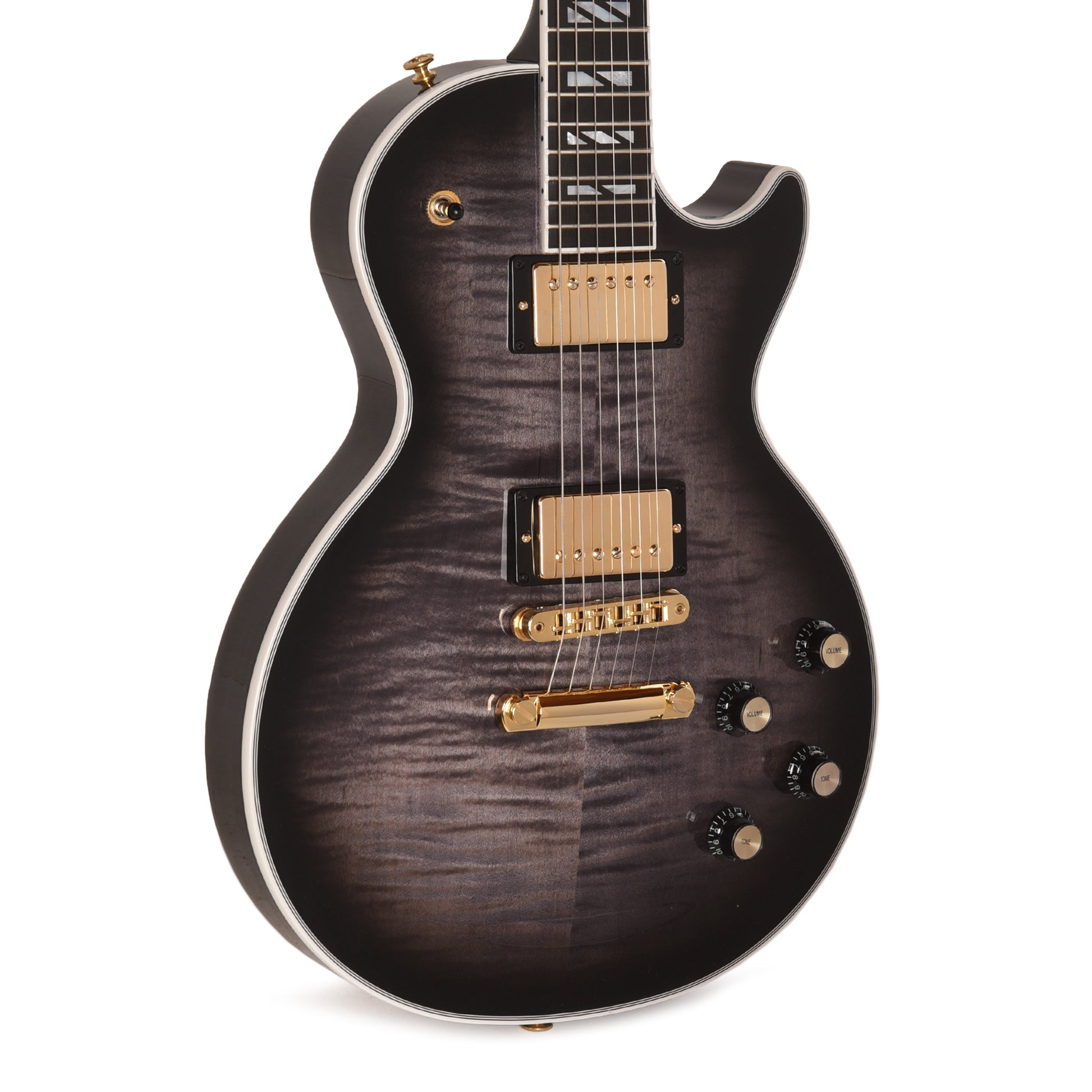 Gibson Modern LP Supreme Transparent Ebony Burst Electric Guitars