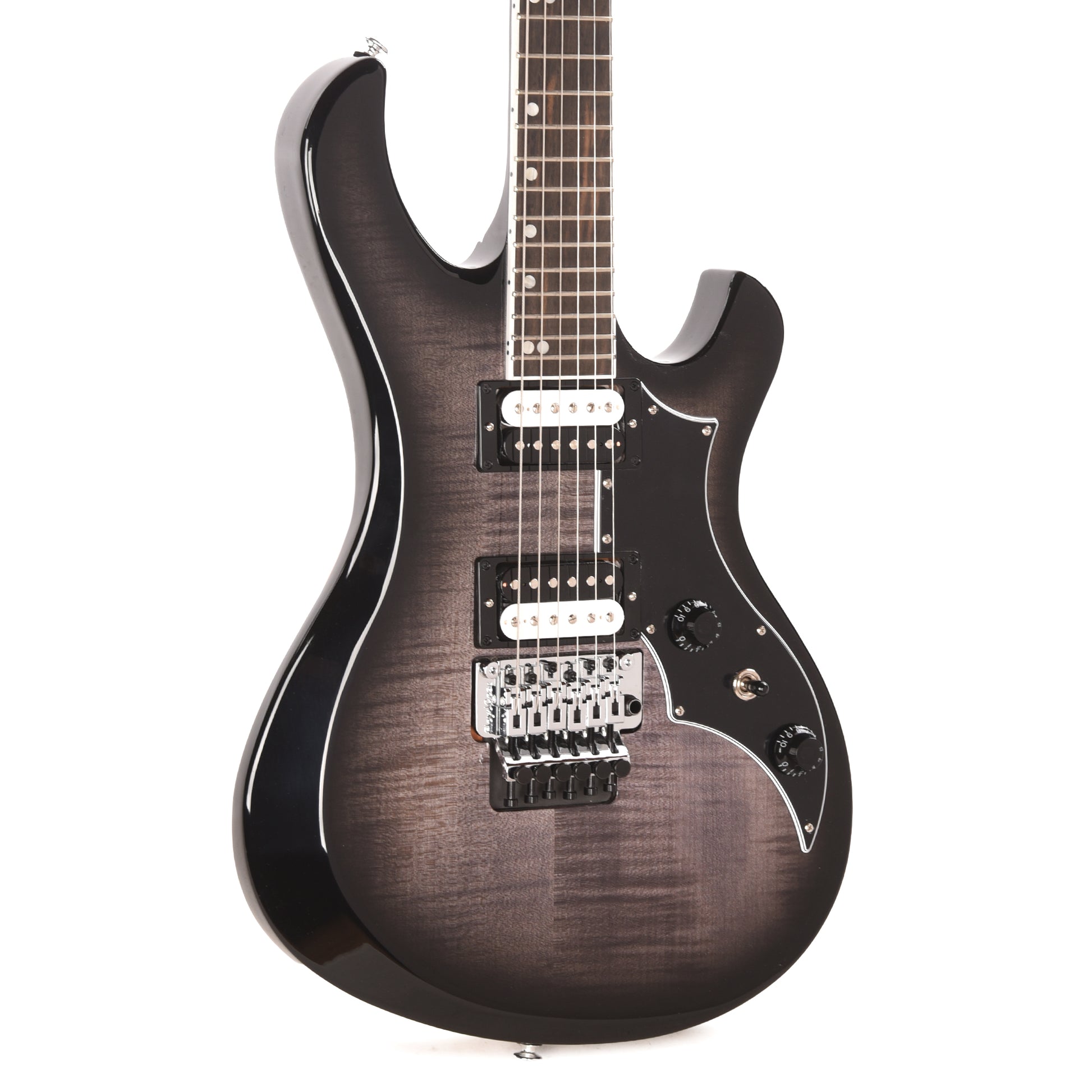 Gibson Modern Victory Floyd Rose Translucent Ebony Burst Electric Guitars