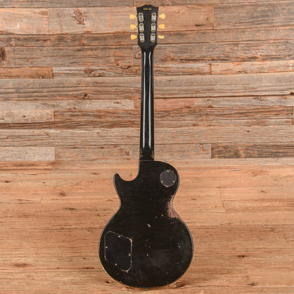Gibson Murphy Lab '57 Les Paul Reissue Heavy Aged Ebony over Gold Electric Guitars