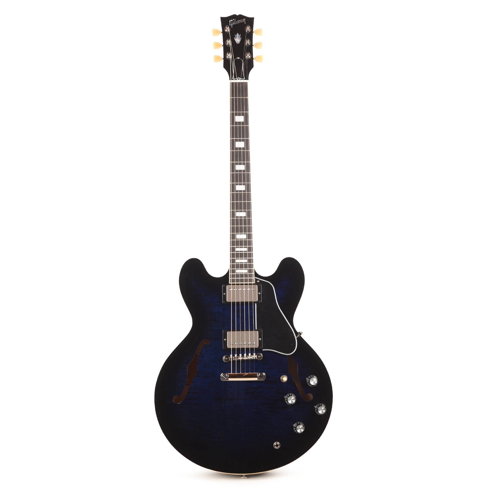 Gibson Original ES-335 Figured Deep Ocean Burst Electric Guitars