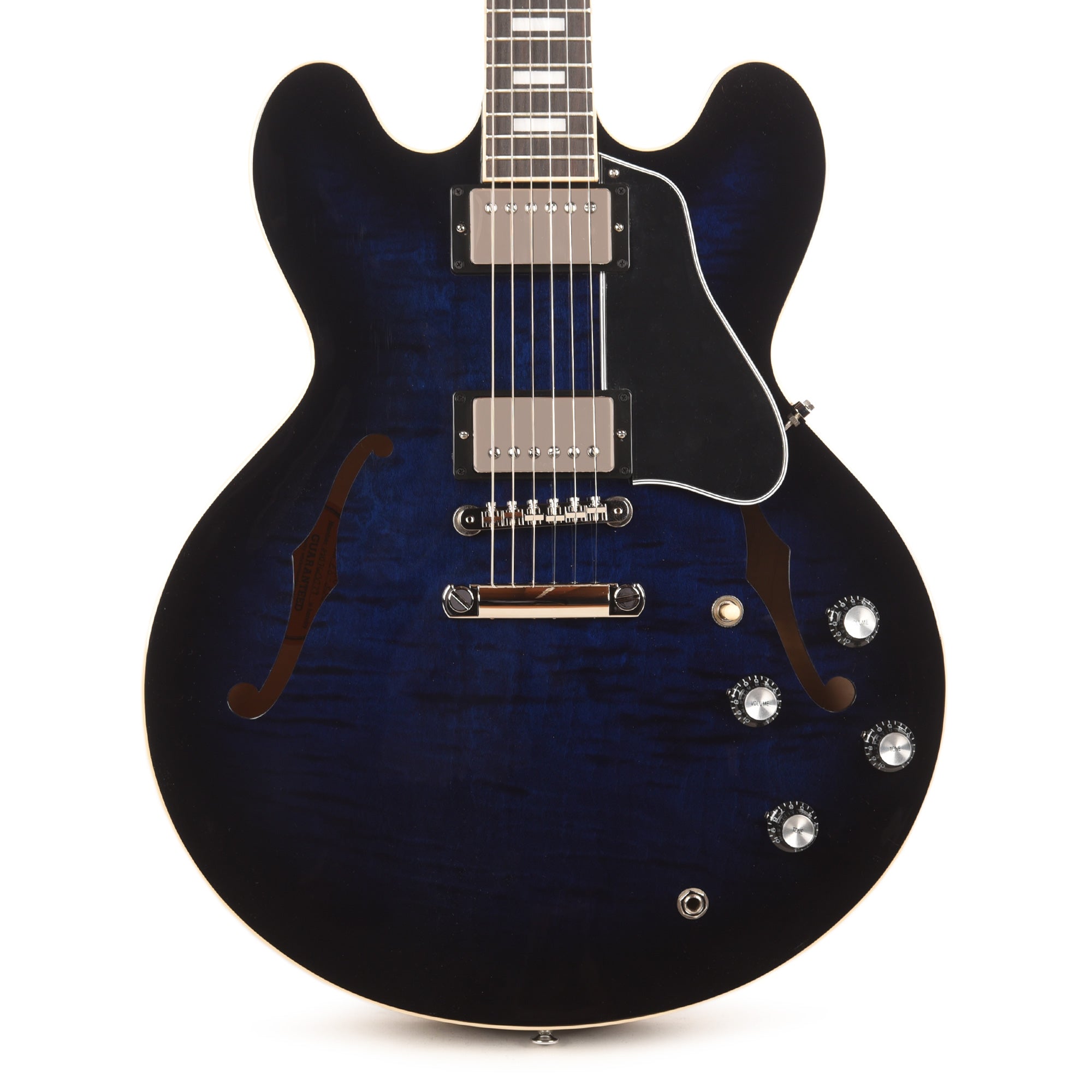 Gibson Original ES-335 Figured Deep Ocean Burst Electric Guitars