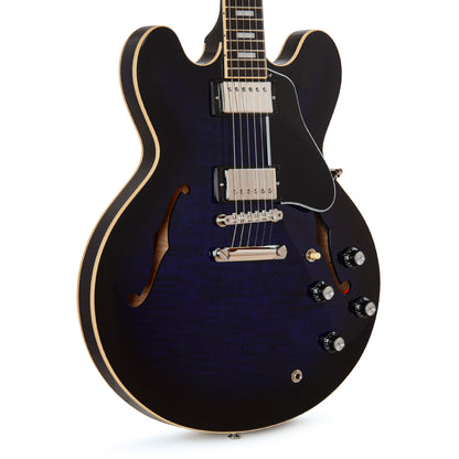 Gibson Original ES-335 Figured Deep Ocean Burst Electric Guitars