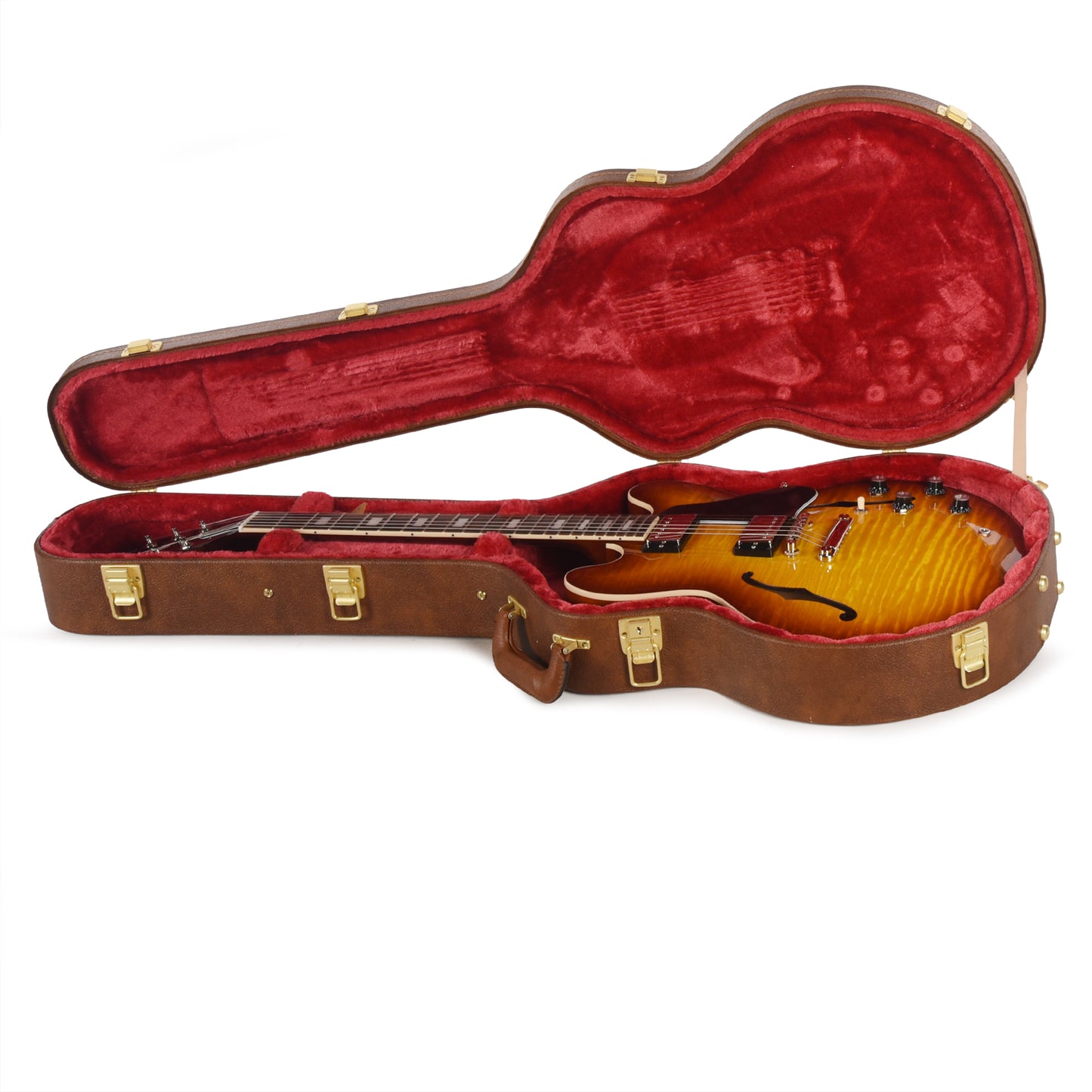 Gibson Original ES-335 Figured Iced Tea Electric Guitars