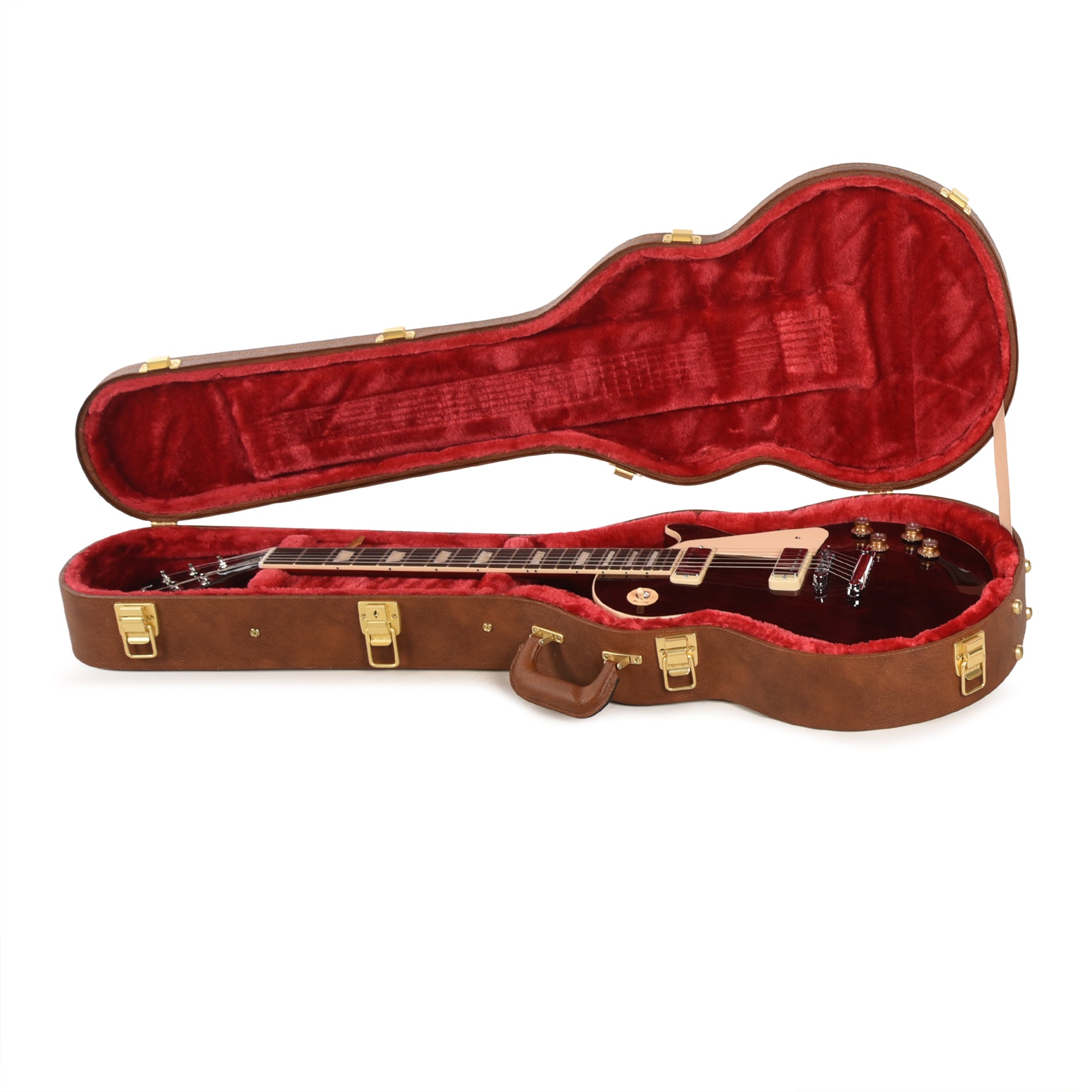Gibson Original Les Paul '70s Deluxe Wine Red Electric Guitars