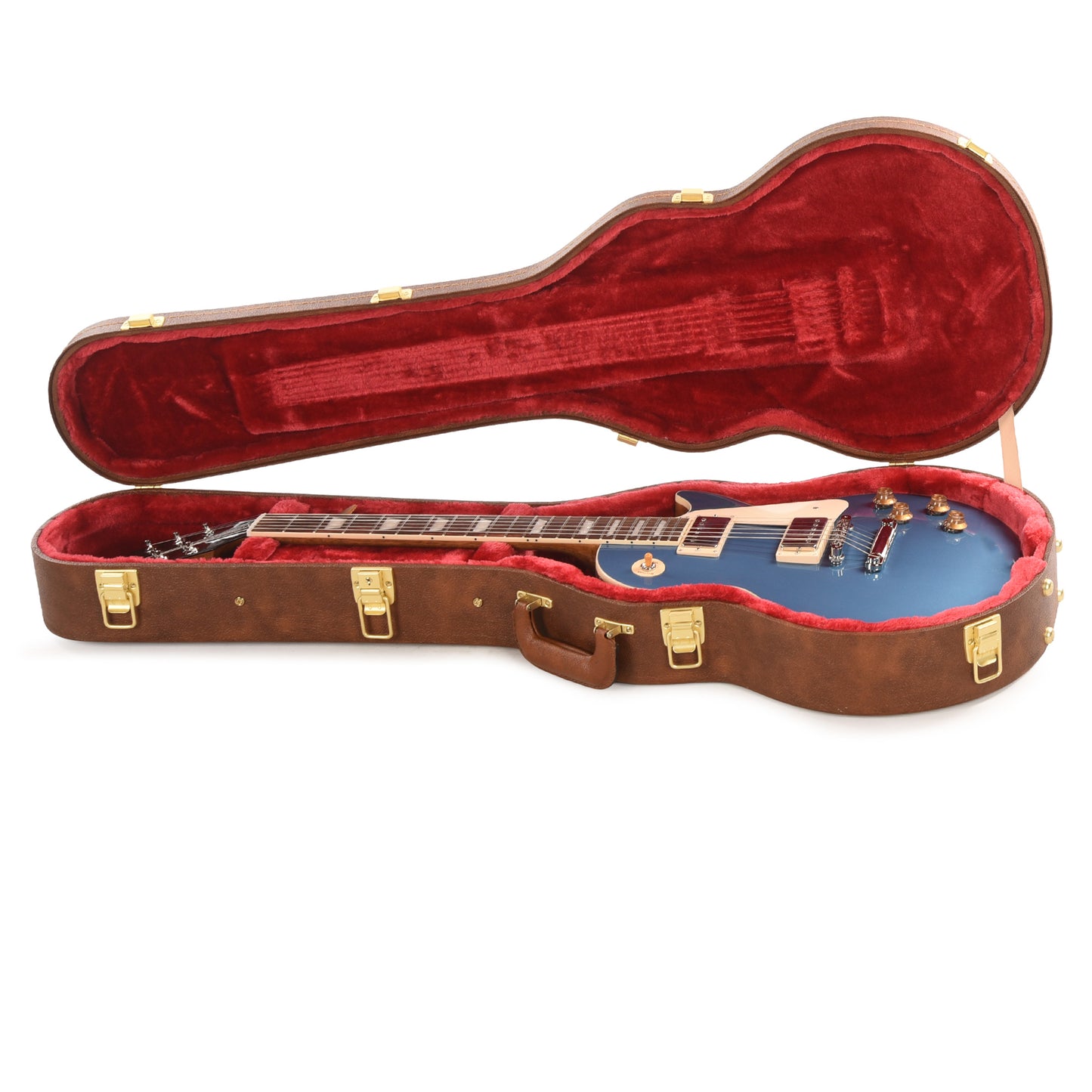 Gibson Original Les Paul Standard '50s Plain Top Pelham Blue Top Electric Guitars