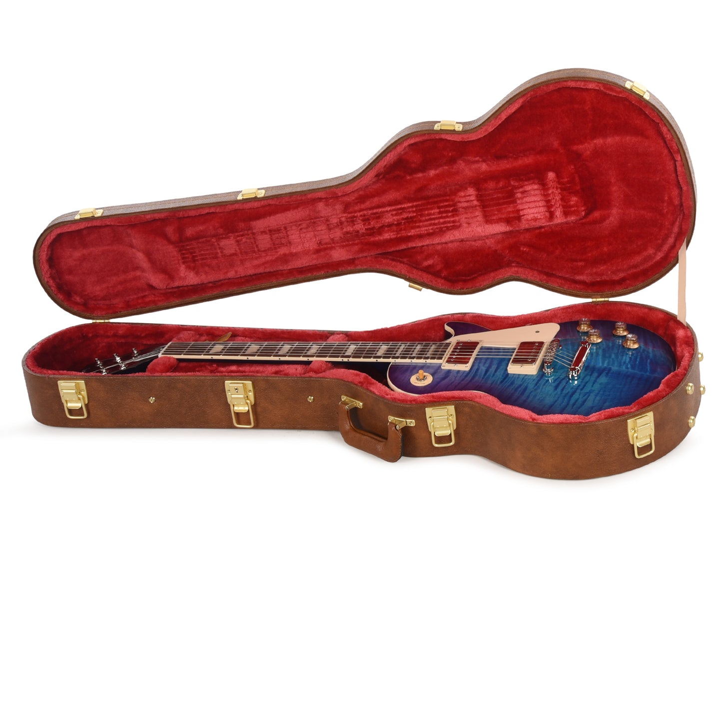 Gibson Original Les Paul Standard '60s Figured Top Blueberry Burst Electric Guitars